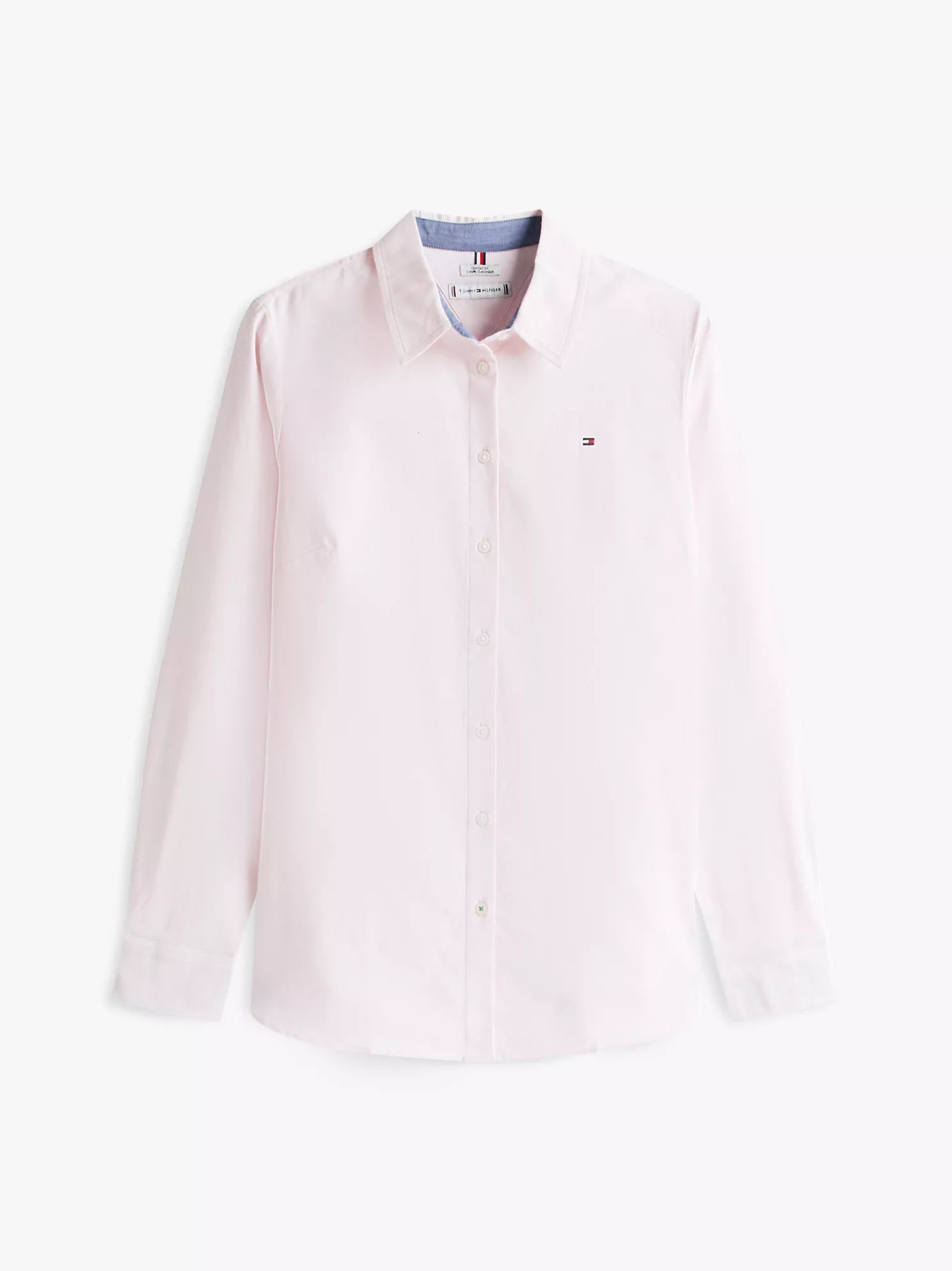woman Regular Fit Stretch Oxford Shirt  Tommy Hilfiger