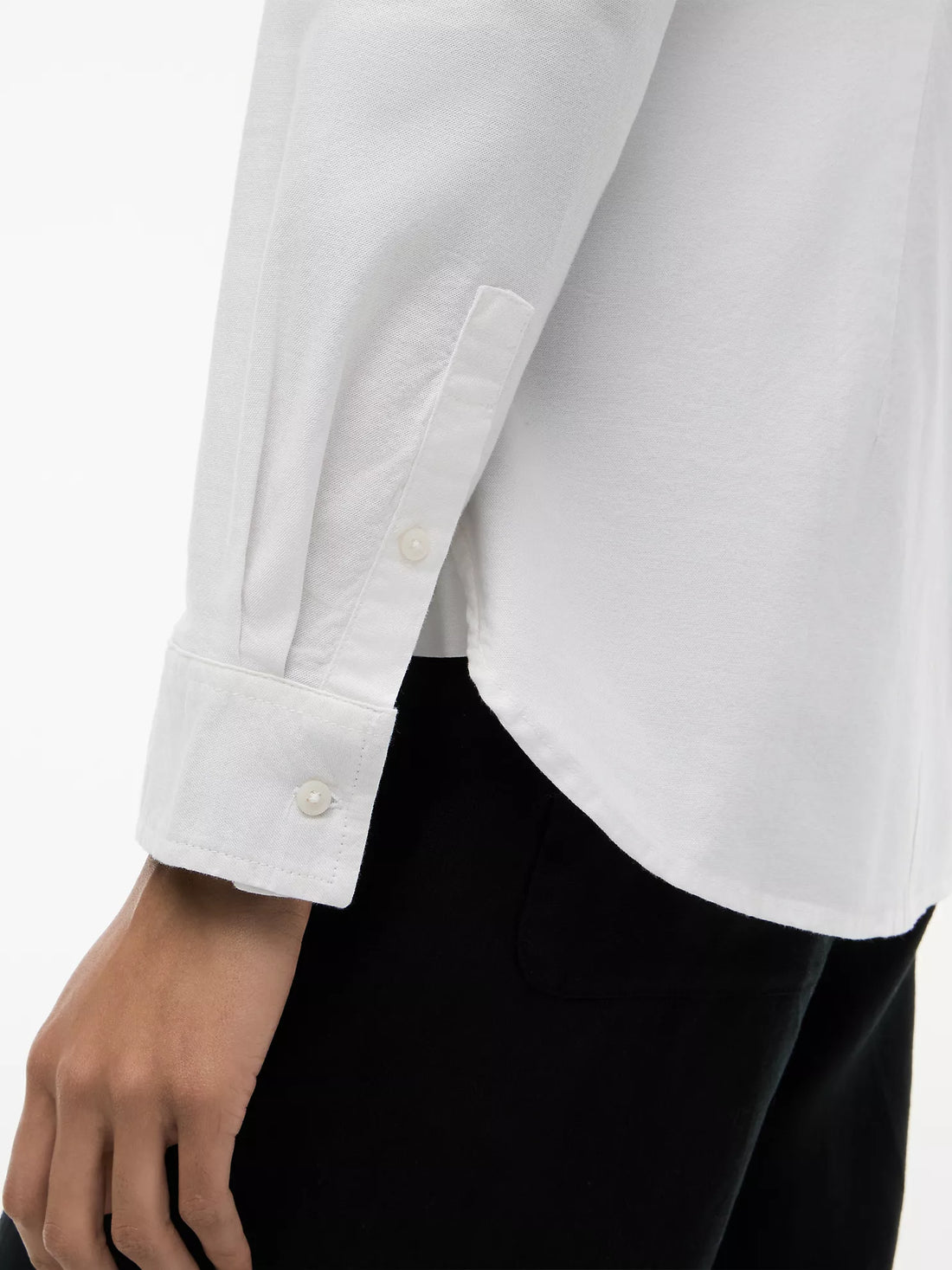 woman Regular Fit Stretch Oxford Shirt Tommy Hilfiger