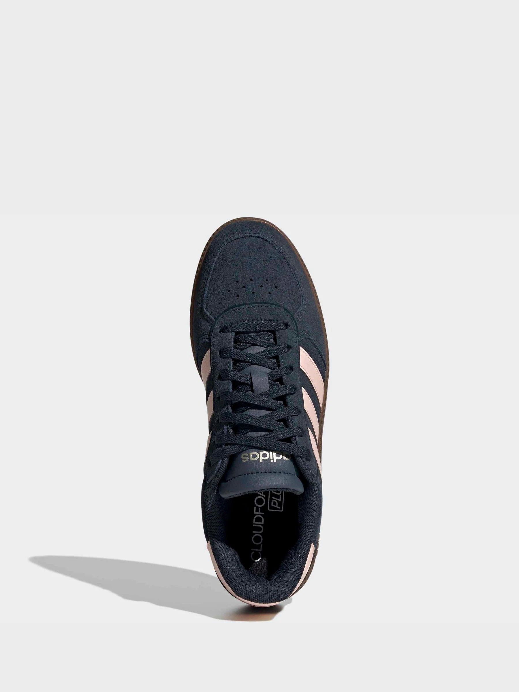 adidas Blue/Pink Breaknet Sleek Trainers