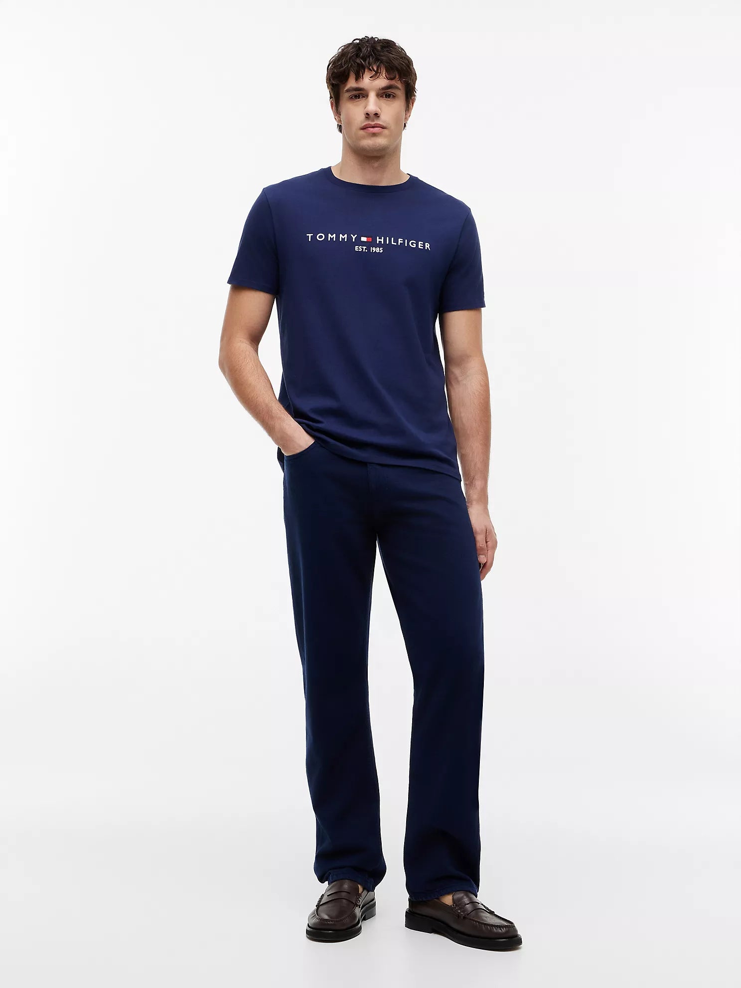 Tommy Hilfiger Embroidered Tommy Logo T-Shirt men