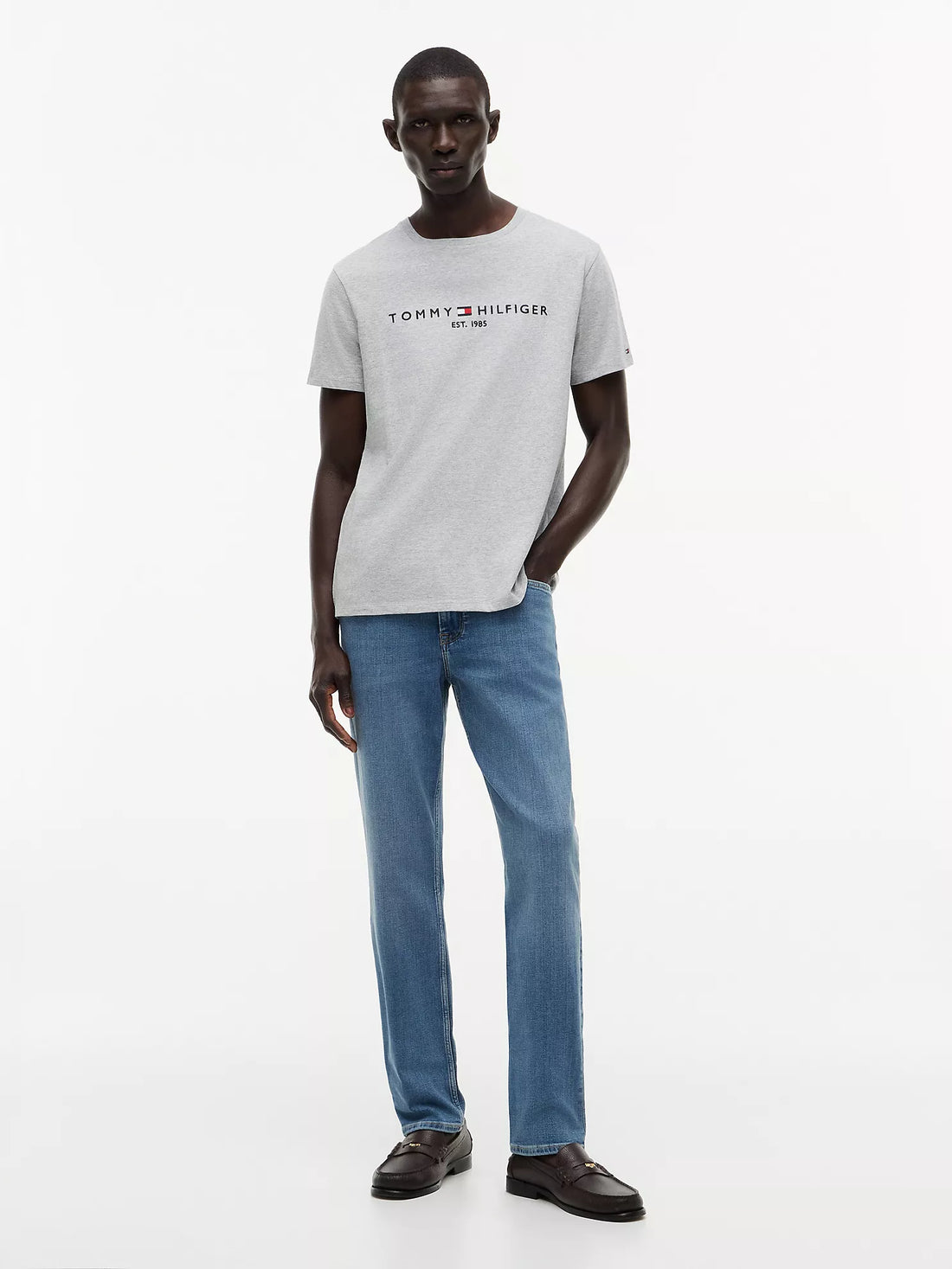 Tommy Hilfiger Embroidered Tommy Logo T-Shirt men