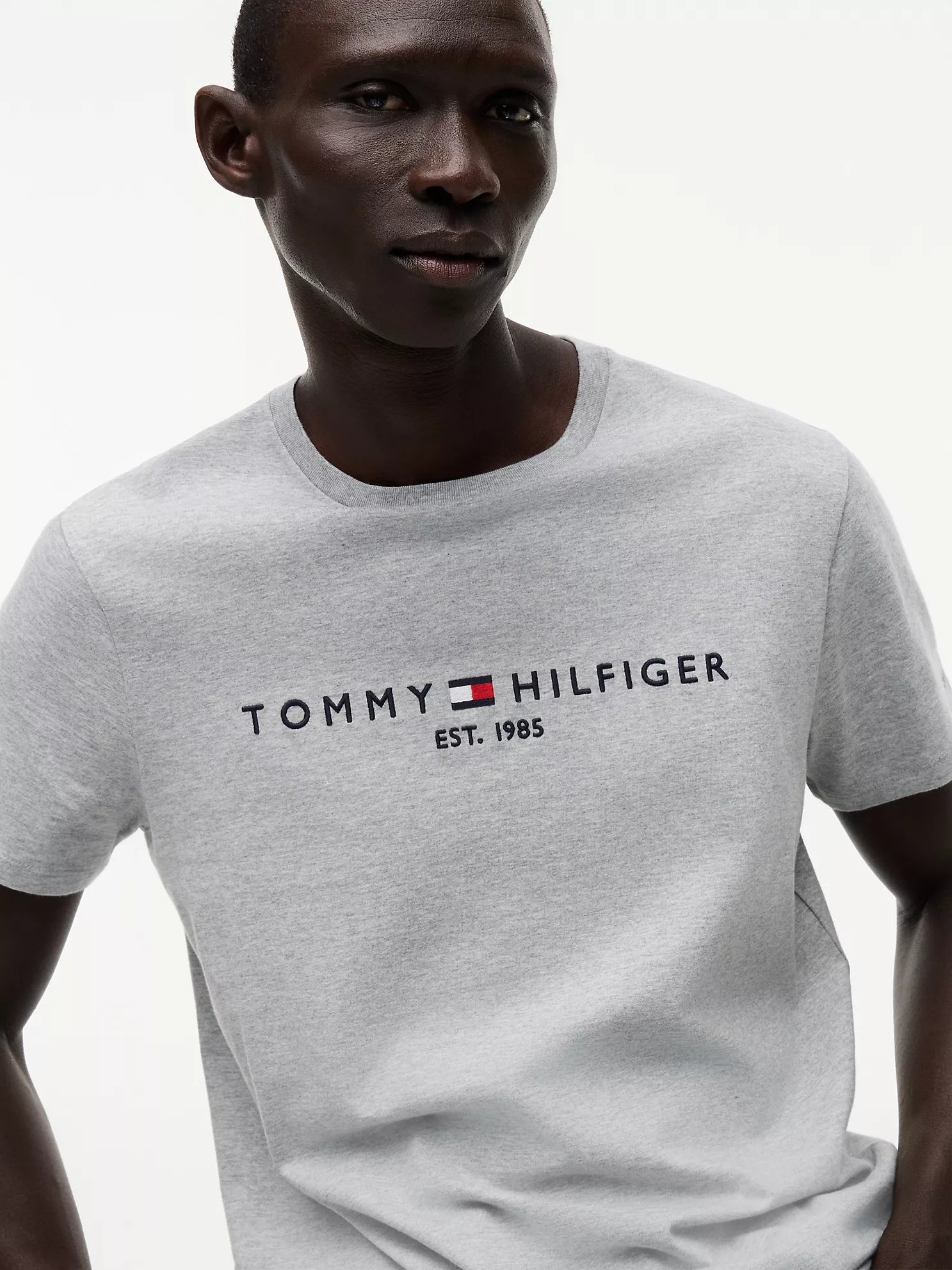 Tommy Hilfiger Embroidered Tommy Logo T-Shirt men