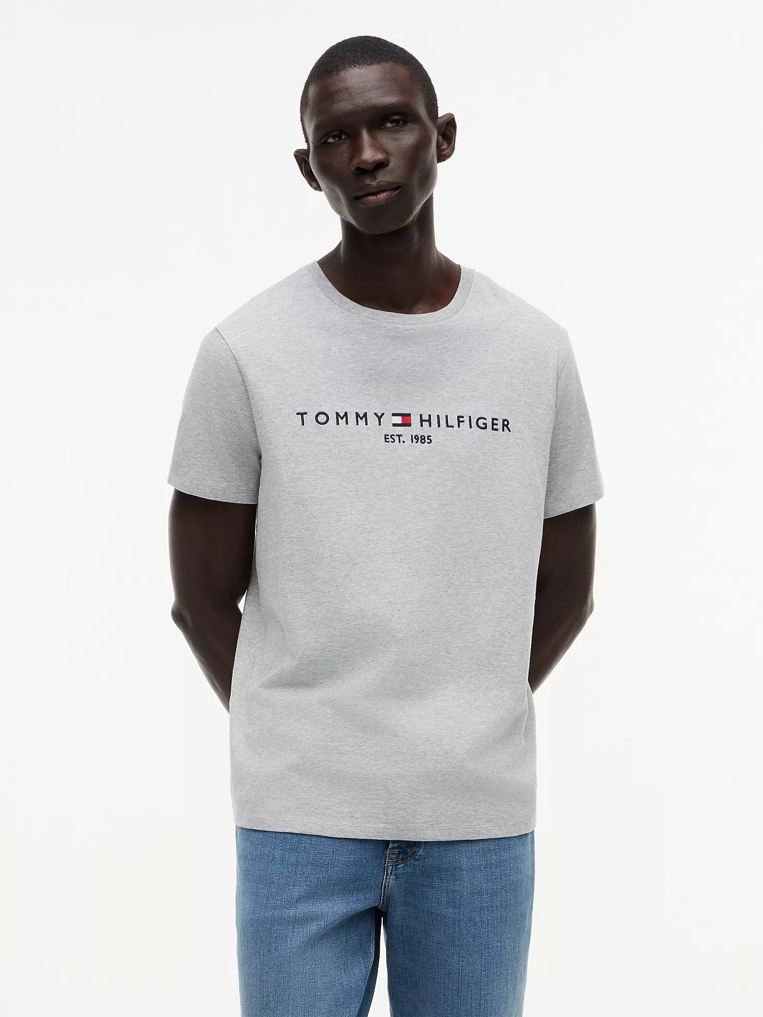Tommy Hilfiger Embroidered Tommy Logo T-Shirt men