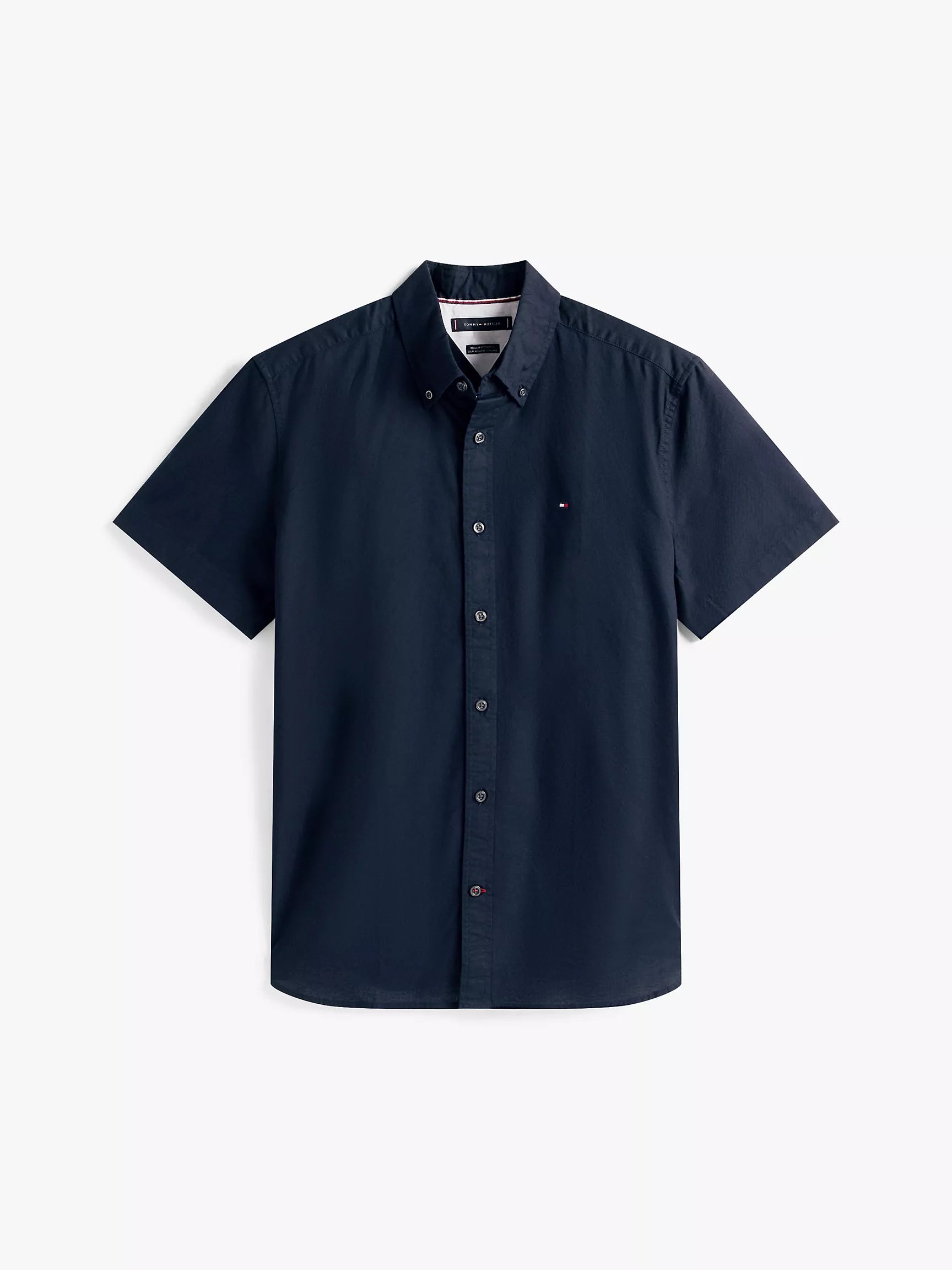 Regular Fit Short-Sleeve Oxford Shirt