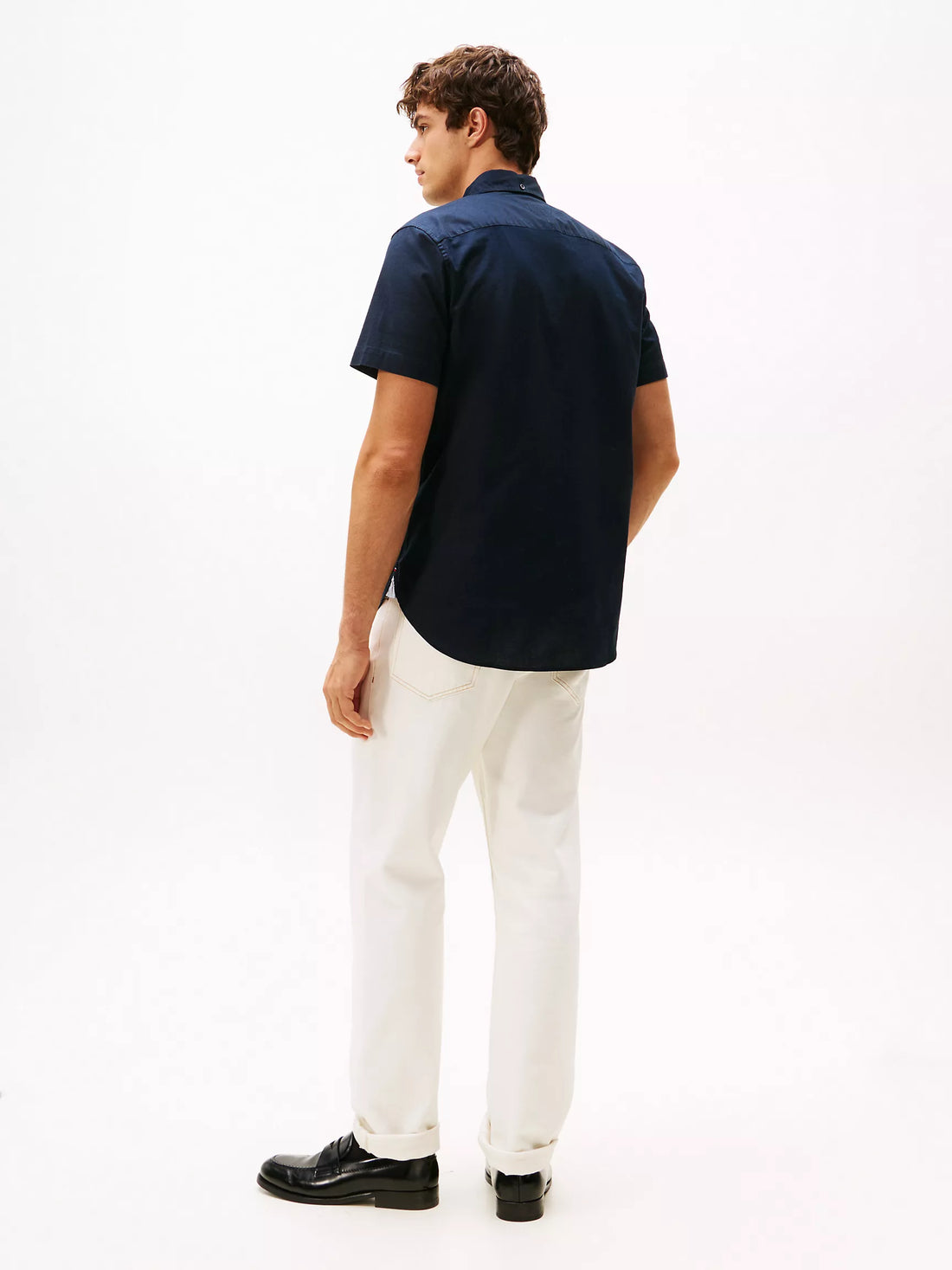 Regular Fit Short-Sleeve Oxford Shirt