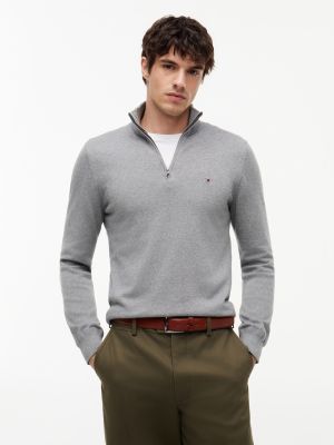 Classic Quarter-Zip Sweater