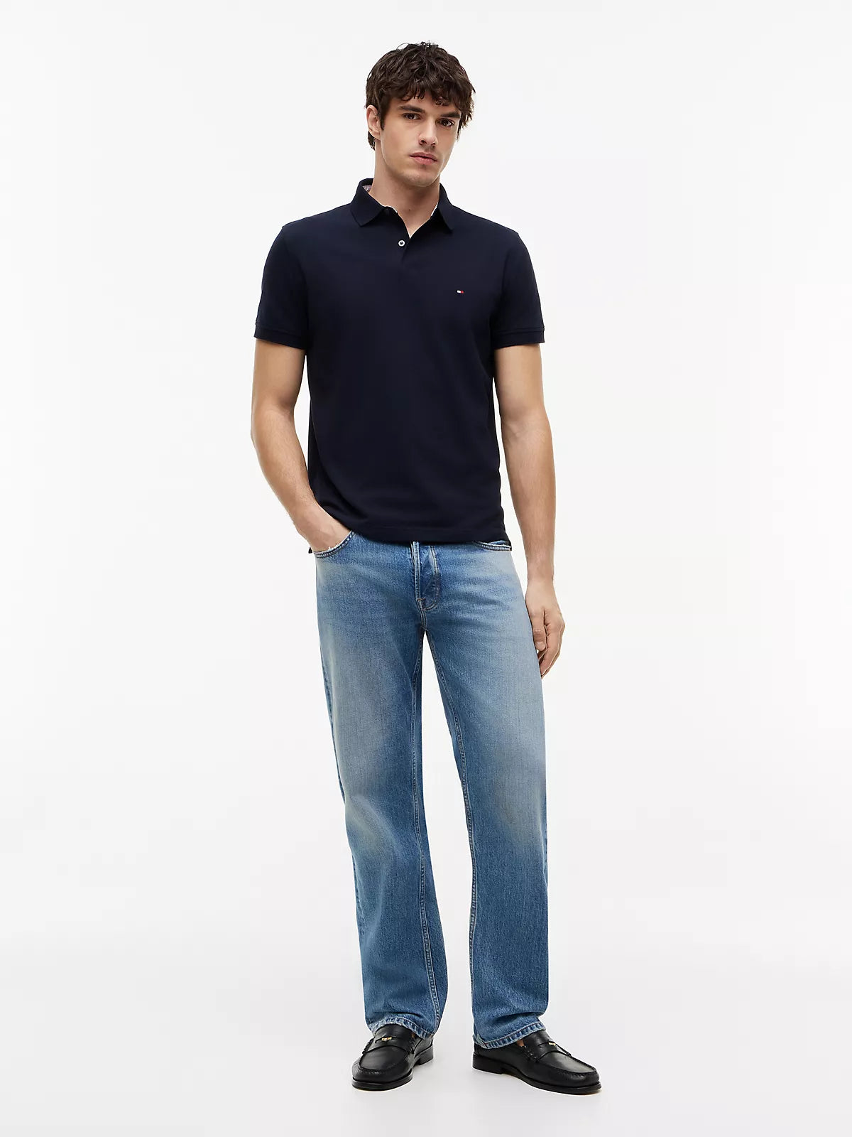 Tommy Hilfiger Regular Fit Stretch Tommy Polo men