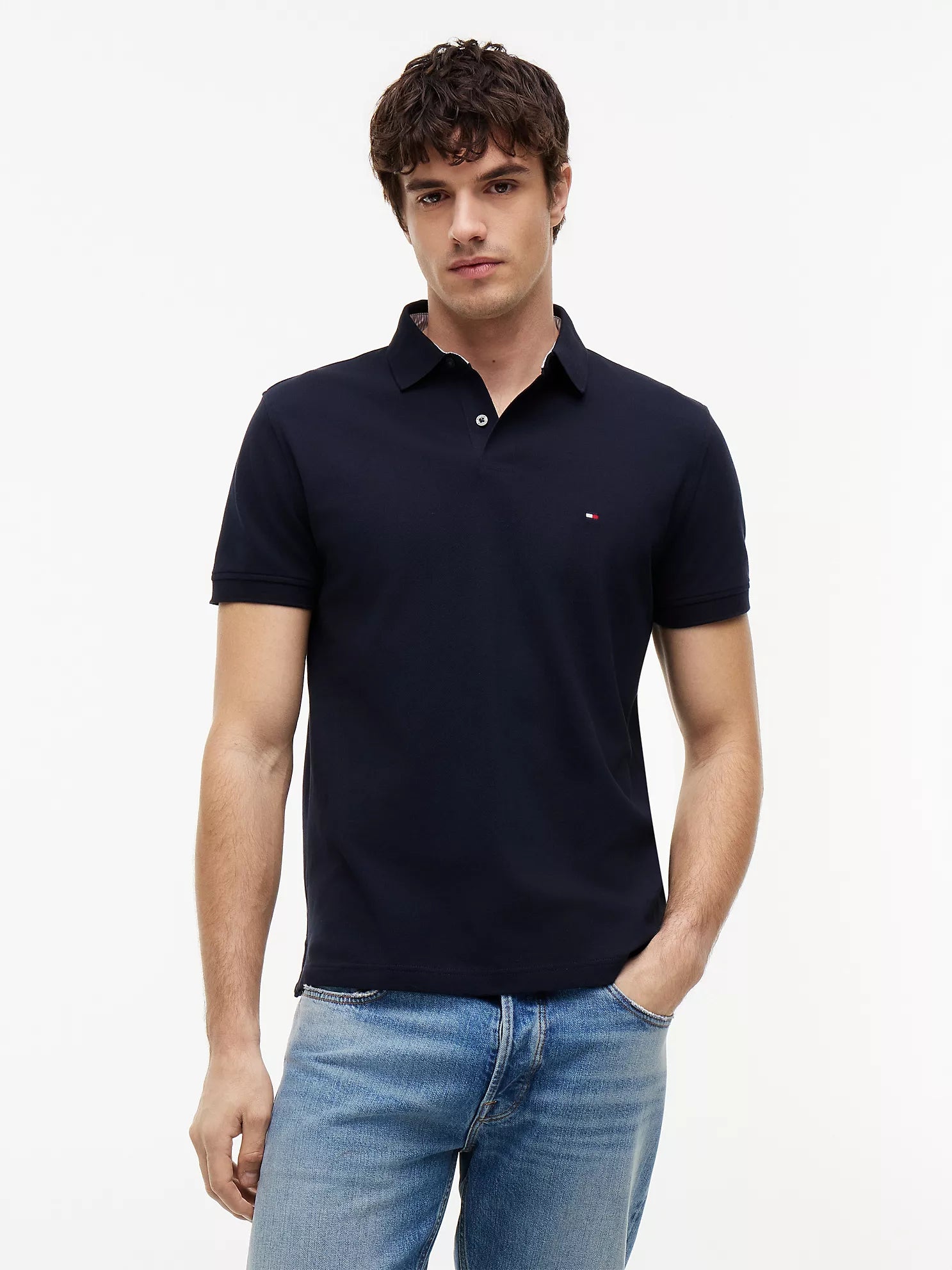 Tommy Hilfiger Regular Fit Stretch Tommy Polo men
