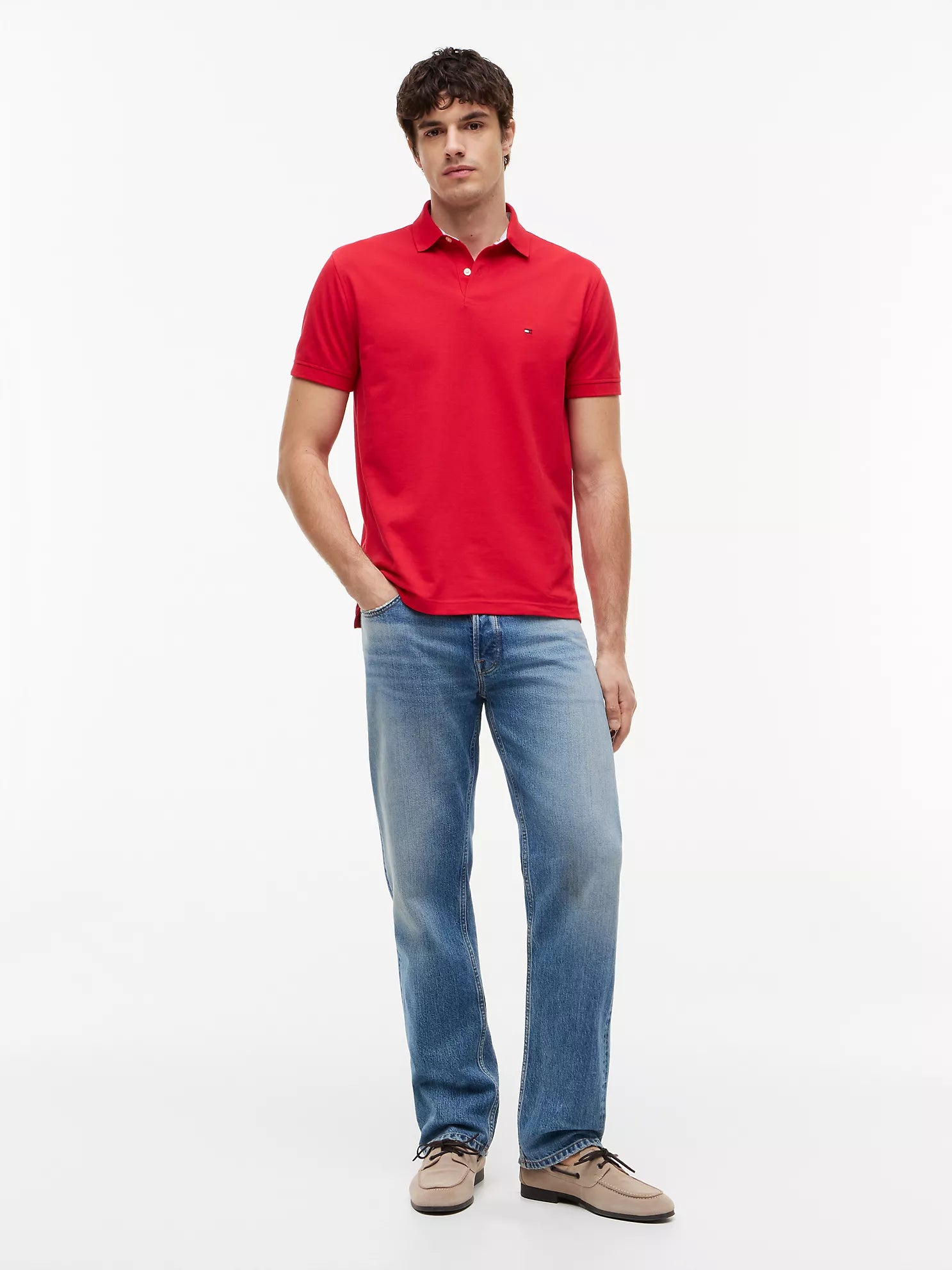 Tommy Hilfiger Regular Fit Stretch Tommy Polo men