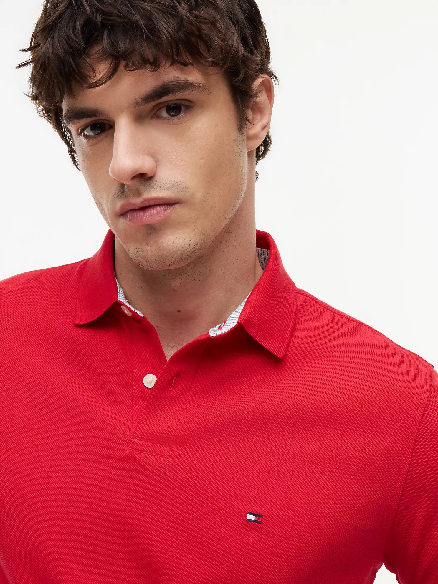 Tommy Hilfiger Regular Fit Stretch Tommy Polo men
