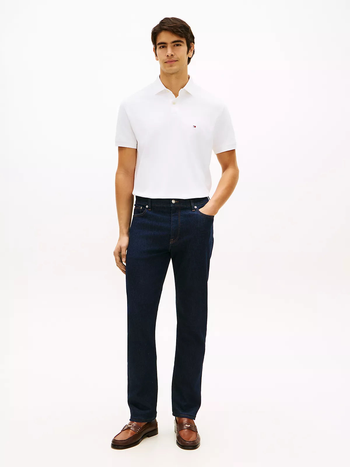 Tommy Hilfiger Regular Fit Stretch Tommy Polo men