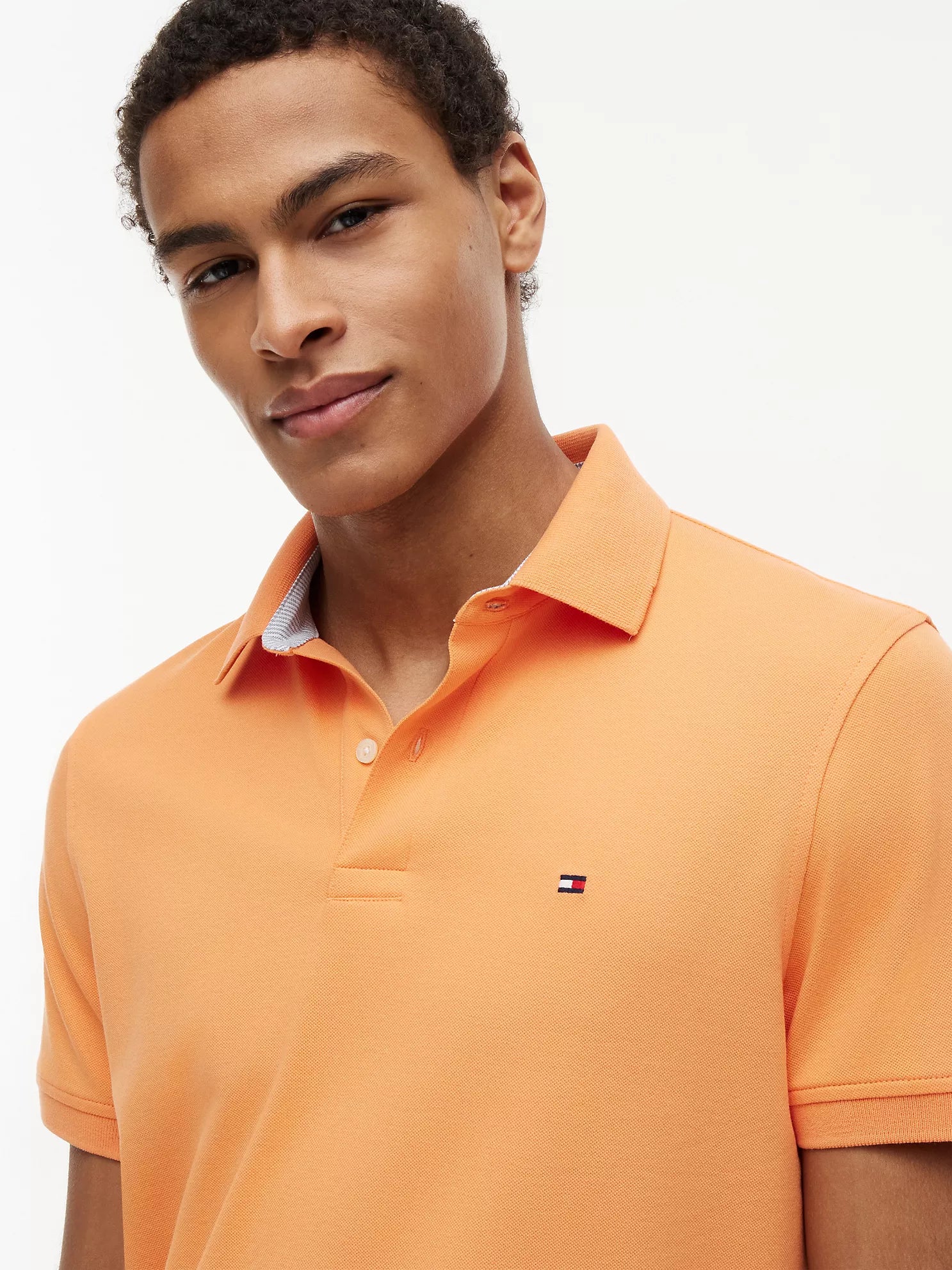 Tommy Hilfiger Regular Fit Stretch Tommy Polo men