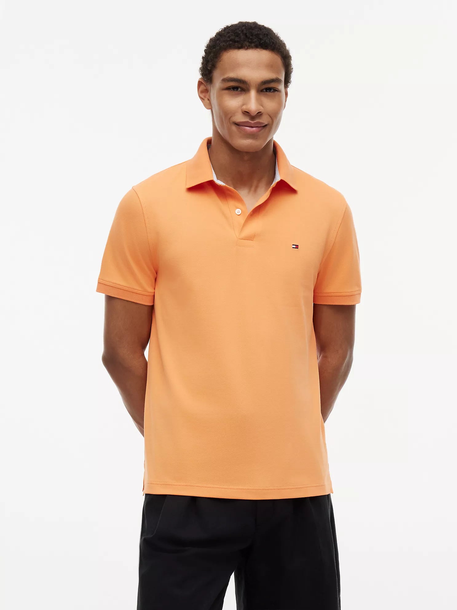 Tommy Hilfiger Regular Fit Stretch Tommy Polo men