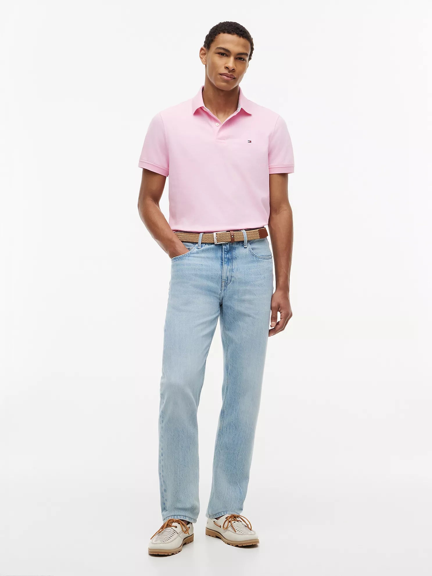 Tommy Hilfiger Regular Fit Stretch Tommy Polo men