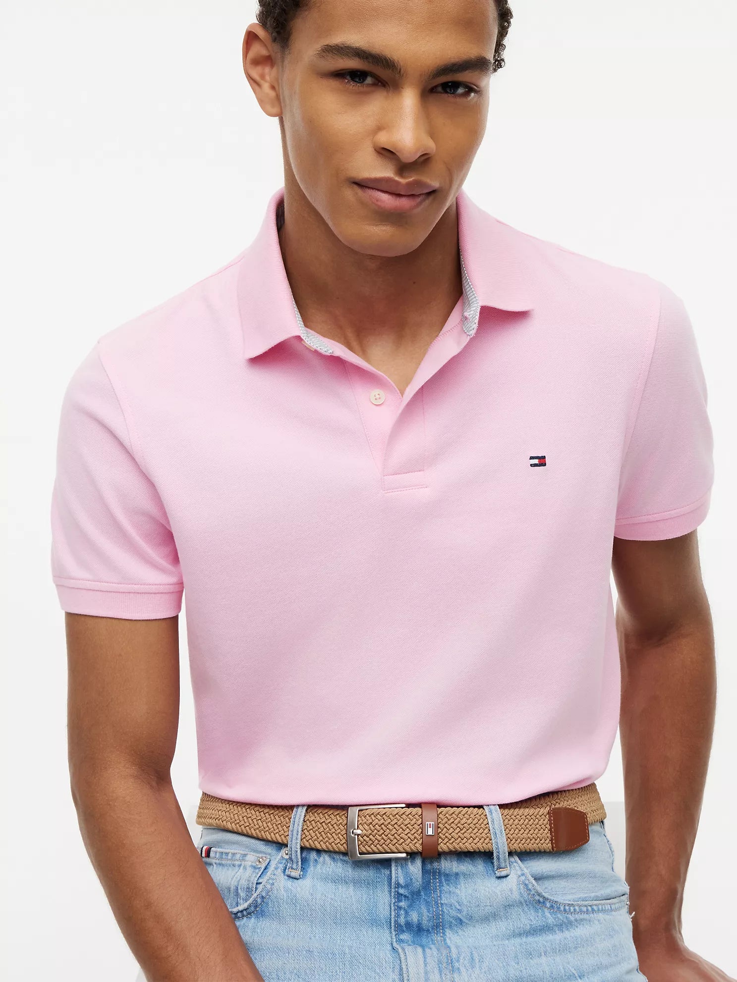 Tommy Hilfiger Regular Fit Stretch Tommy Polo men