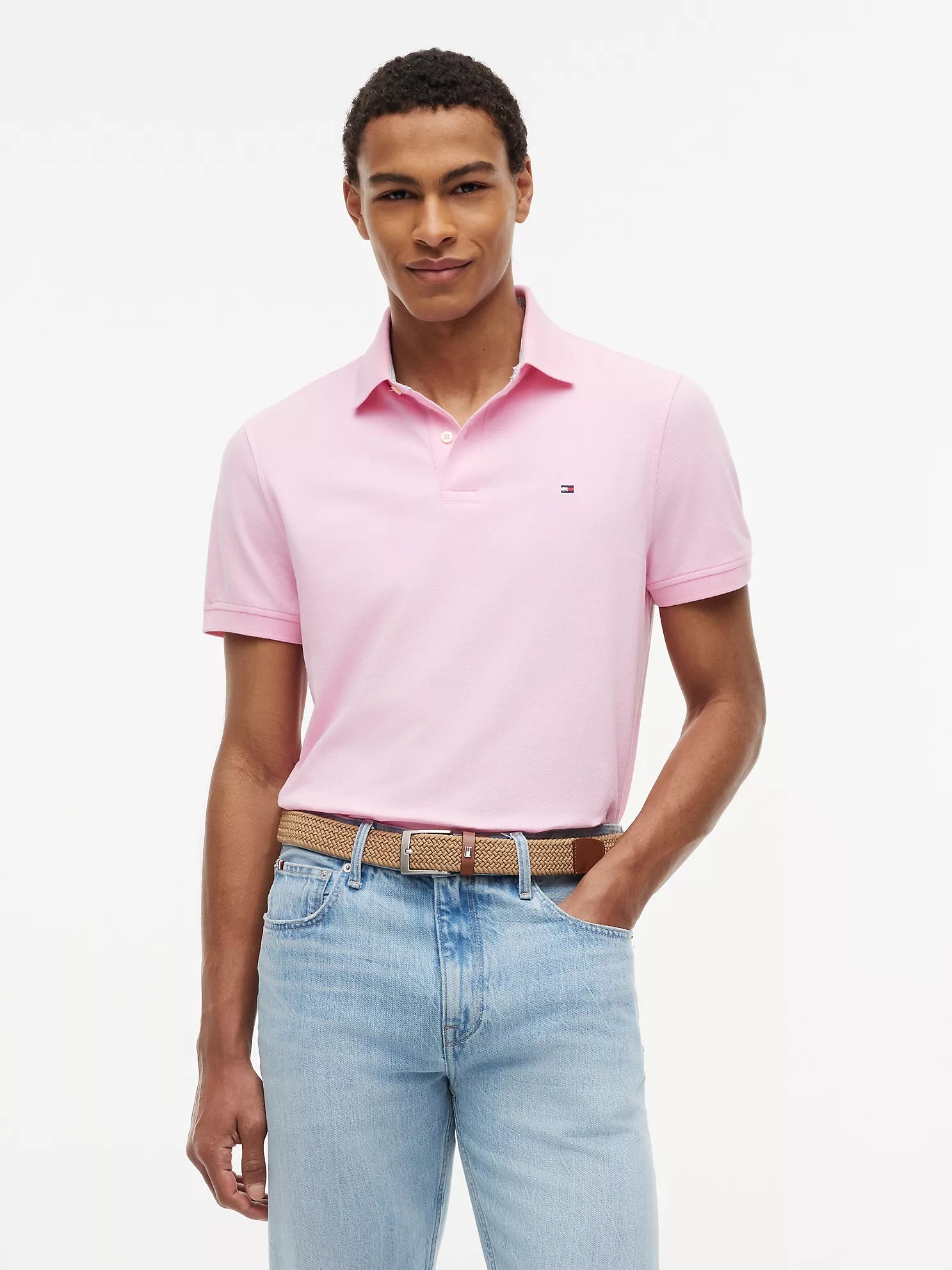 Tommy Hilfiger Regular Fit Stretch Tommy Polo men