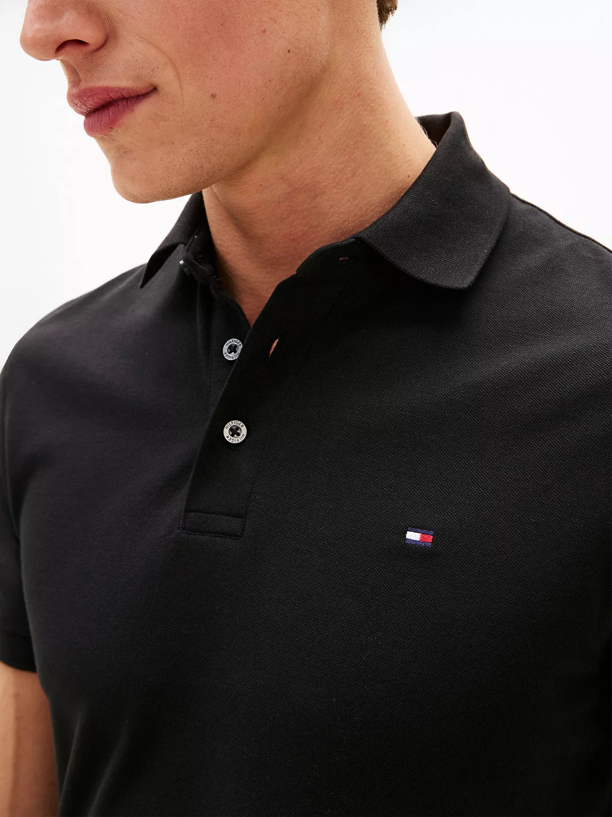 Tommy Hilfiger Slim Fit Stretch Pique Polo men