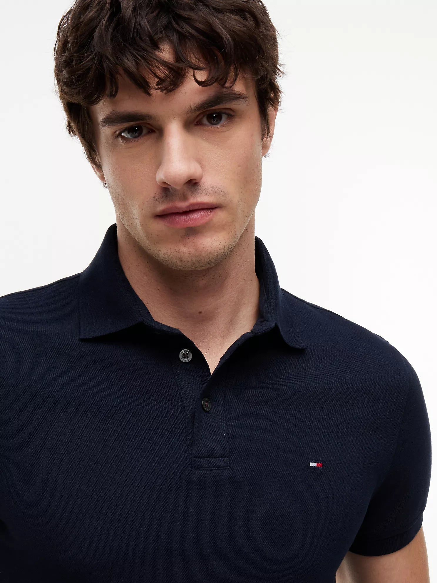 Tommy Hilfiger Slim Fit Stretch Pique Polo men