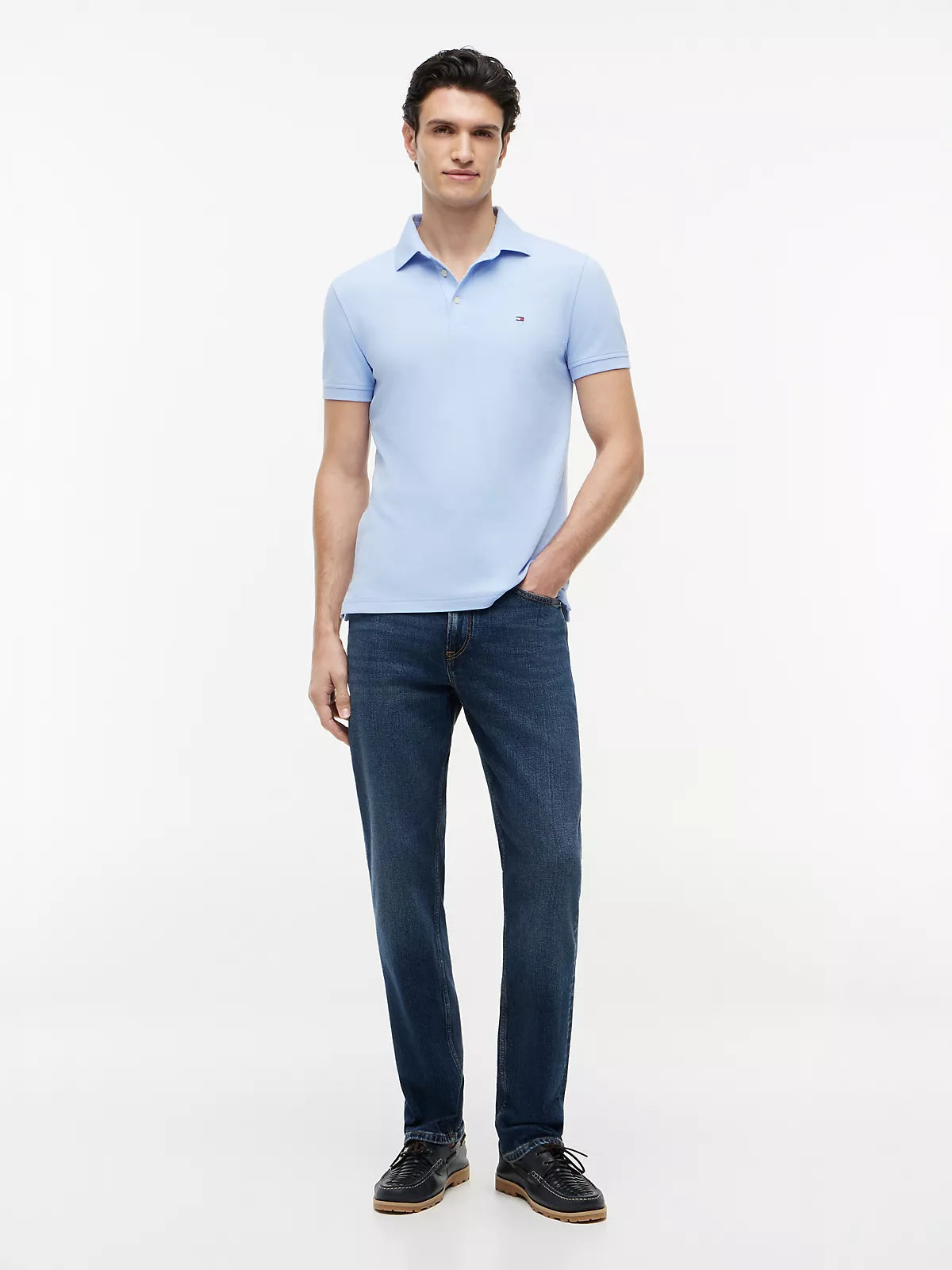 Tommy Hilfiger Slim Fit Stretch Pique Polo MEN