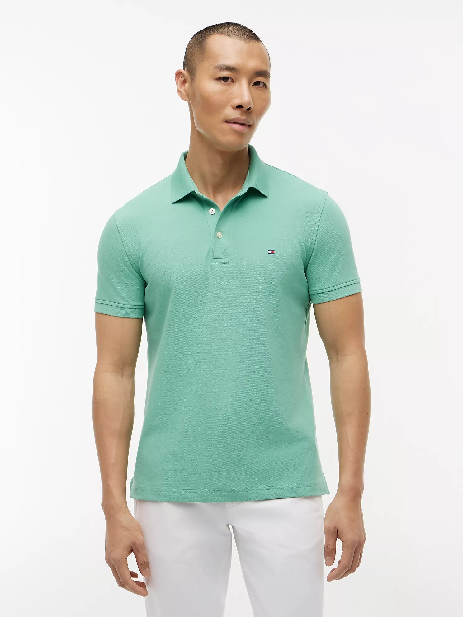 Tommy Hilfiger Slim Fit Stretch Pique Polo MEN