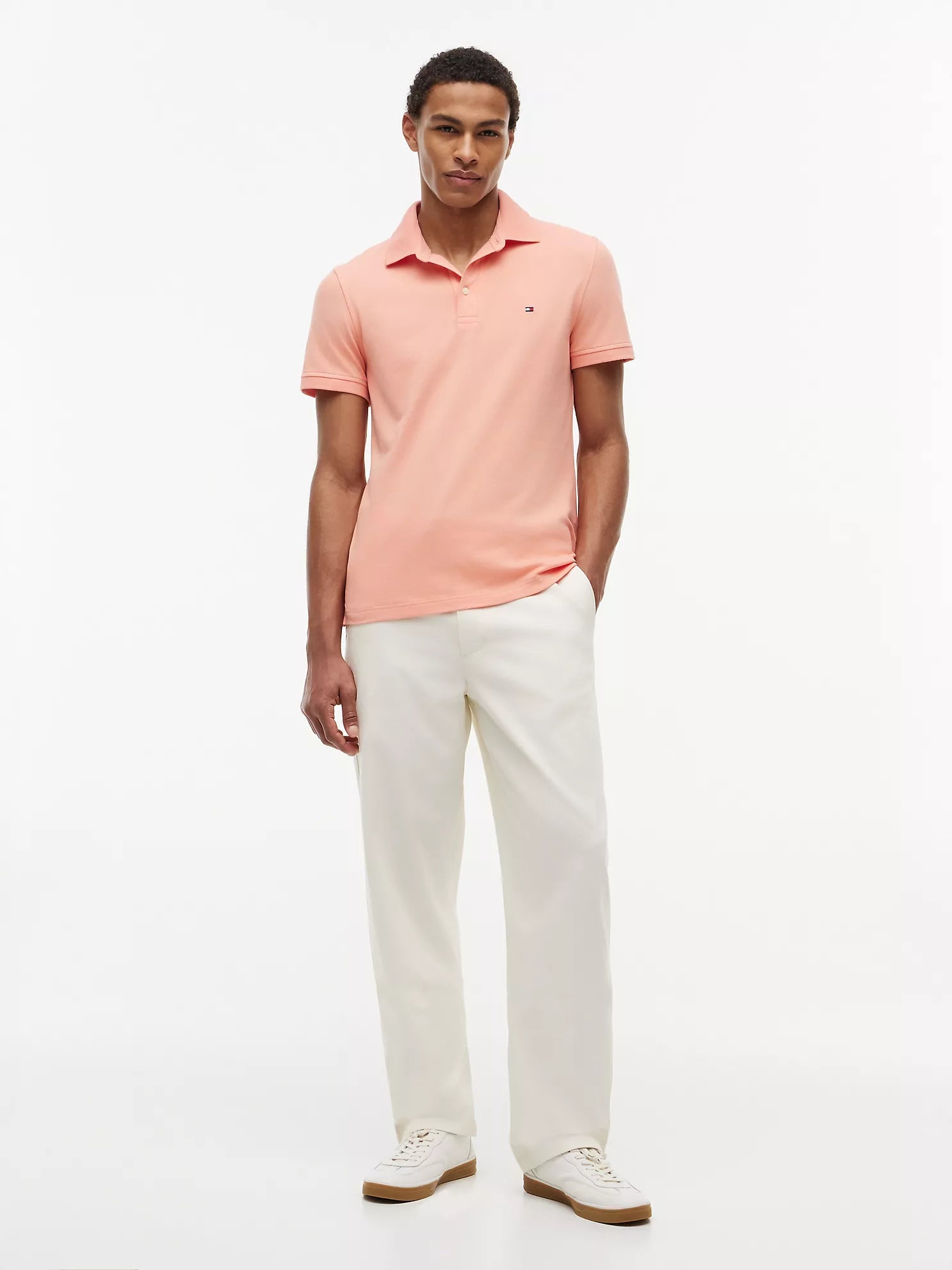 Tommy Hilfiger Slim Fit Stretch Pique Polo men