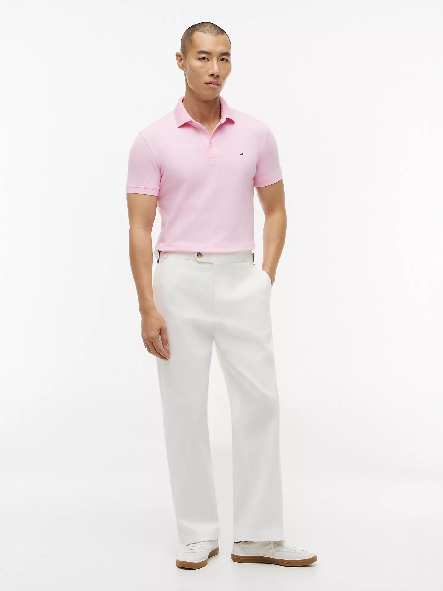 Tommy Hilfiger Slim Fit Stretch Pique Polo men