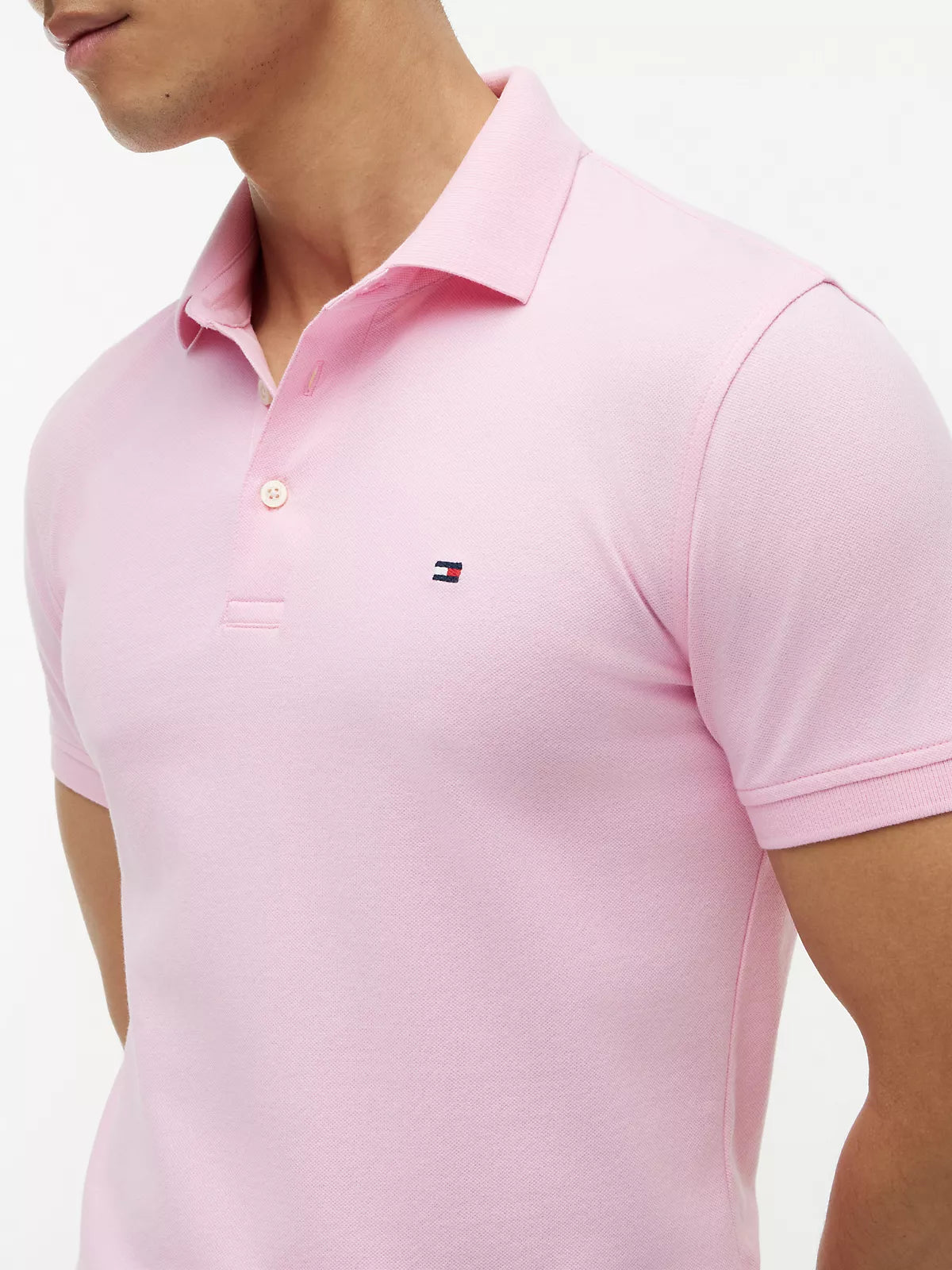 Tommy Hilfiger Slim Fit Stretch Pique Polo men