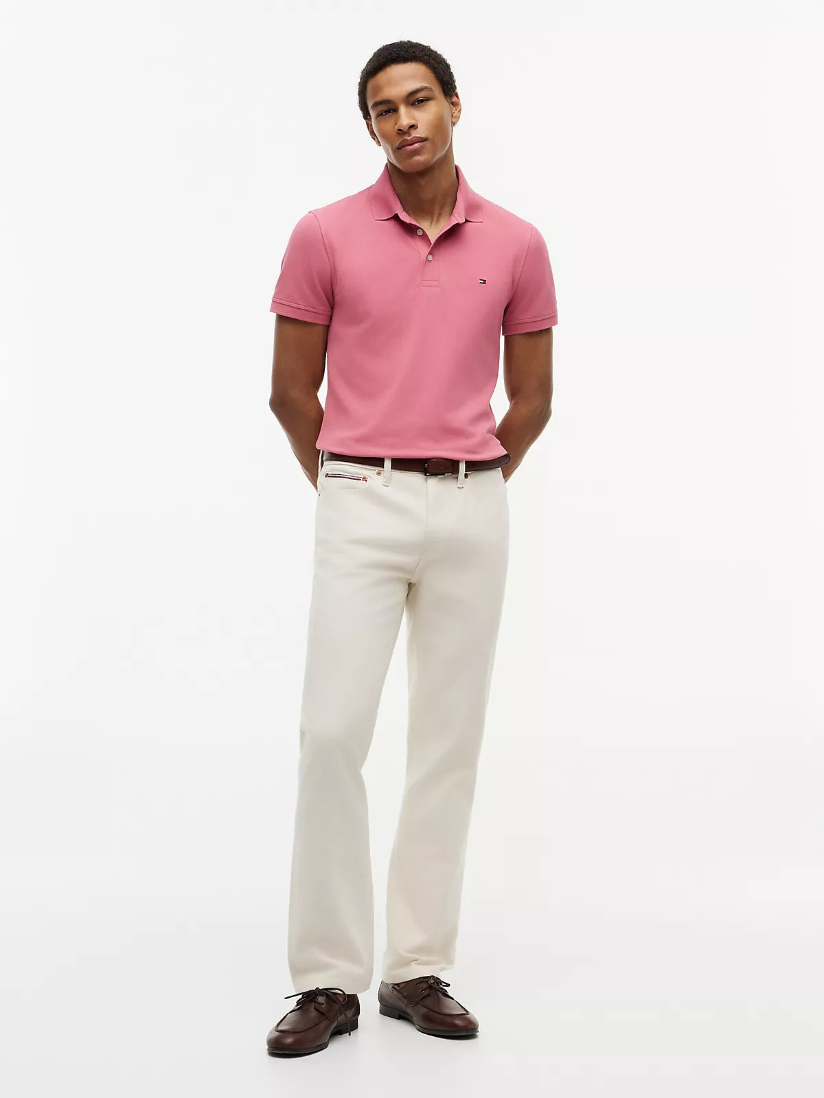 Tommy Hilfiger Slim Fit Stretch Pique Polo men