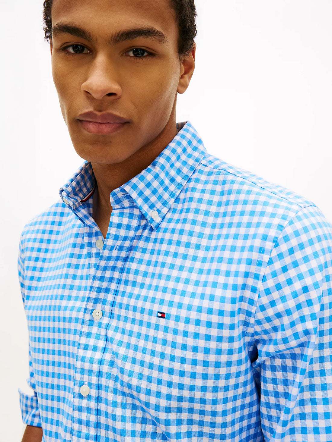 Regular Fit Gingham Oxford Shirt XL