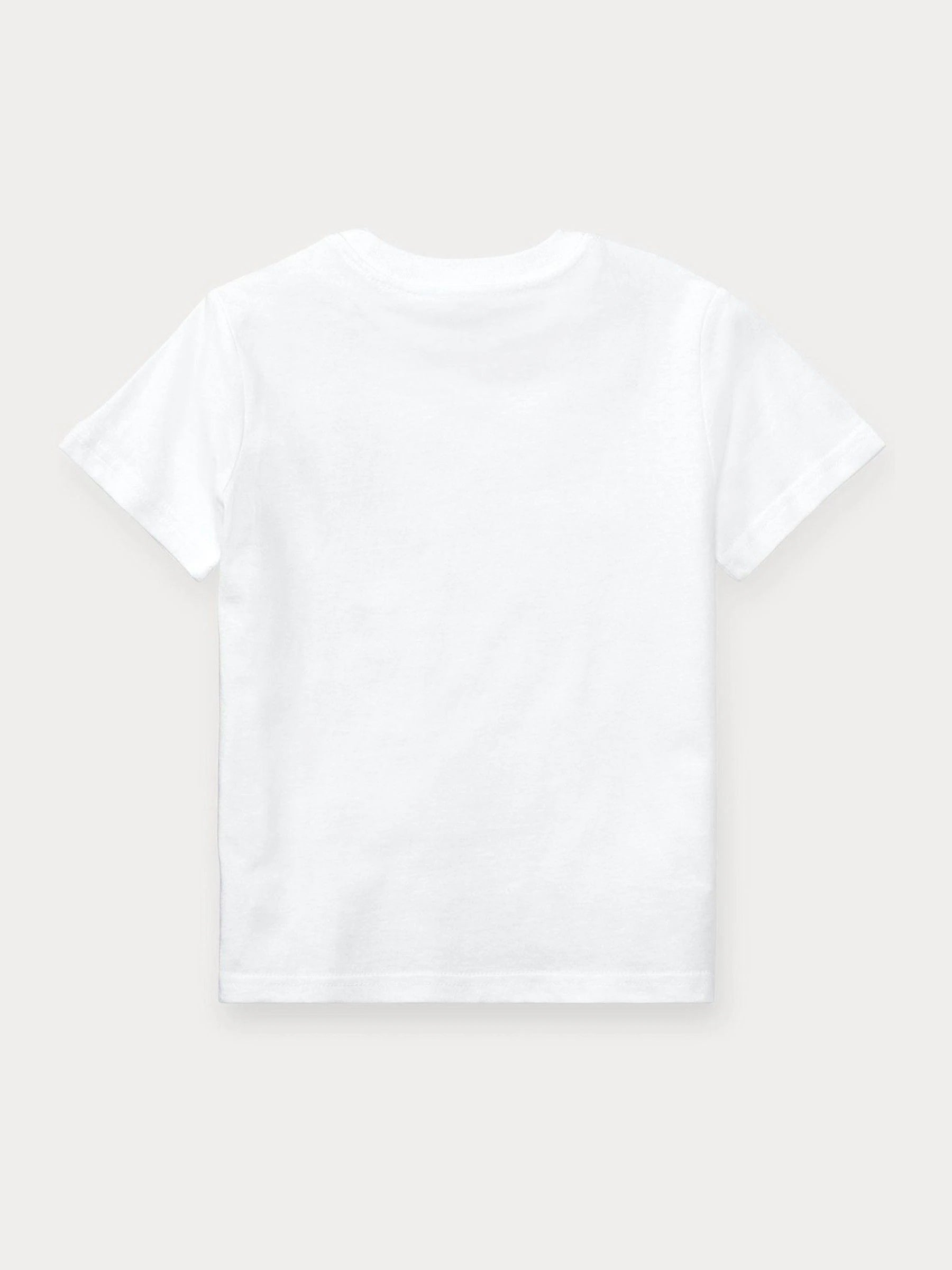 Polo Ralph Lauren White Jersey Short Sleeve T-Shirt