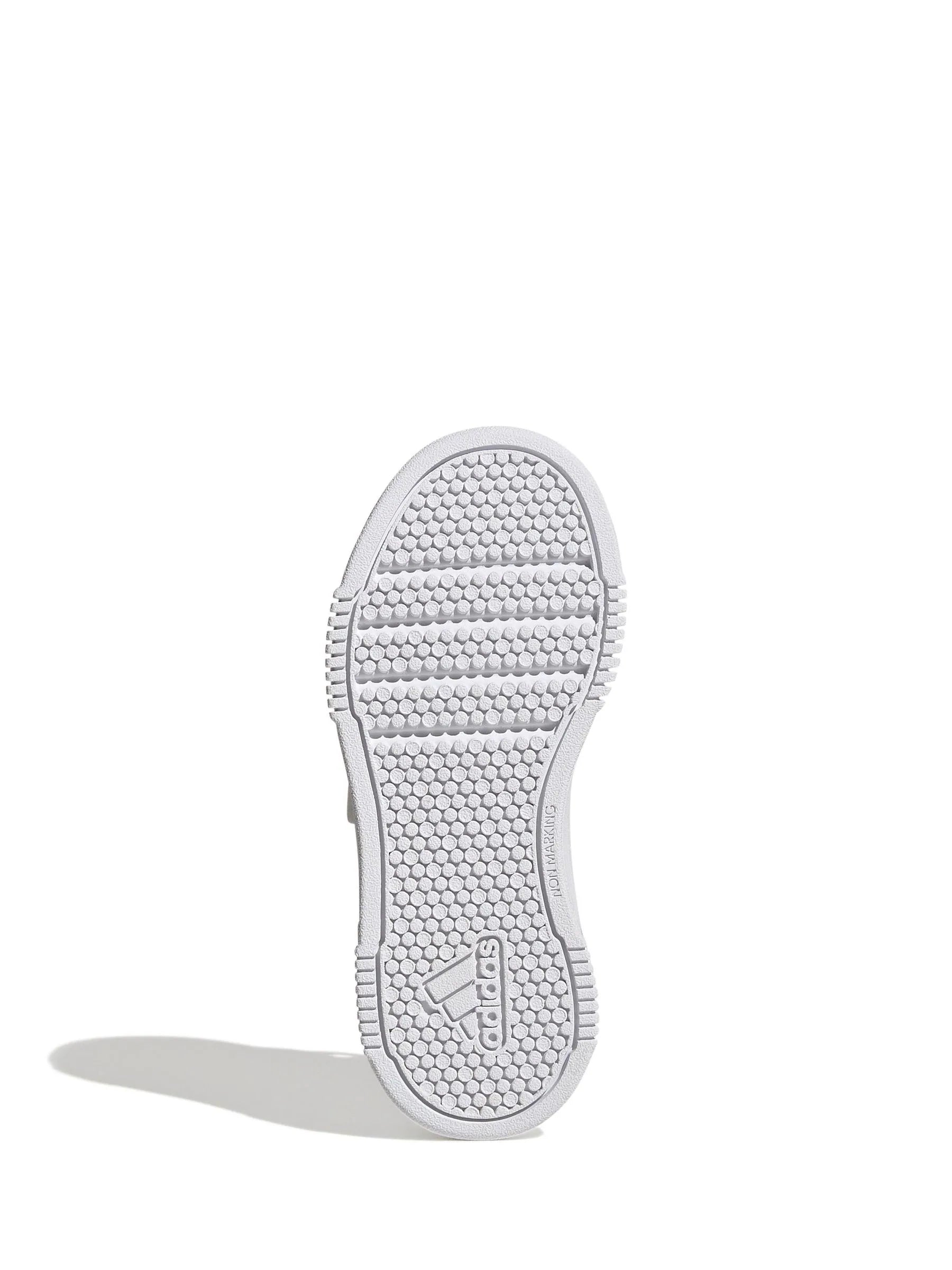 adidas White Hook and Loop Tensaur Kids Trainers