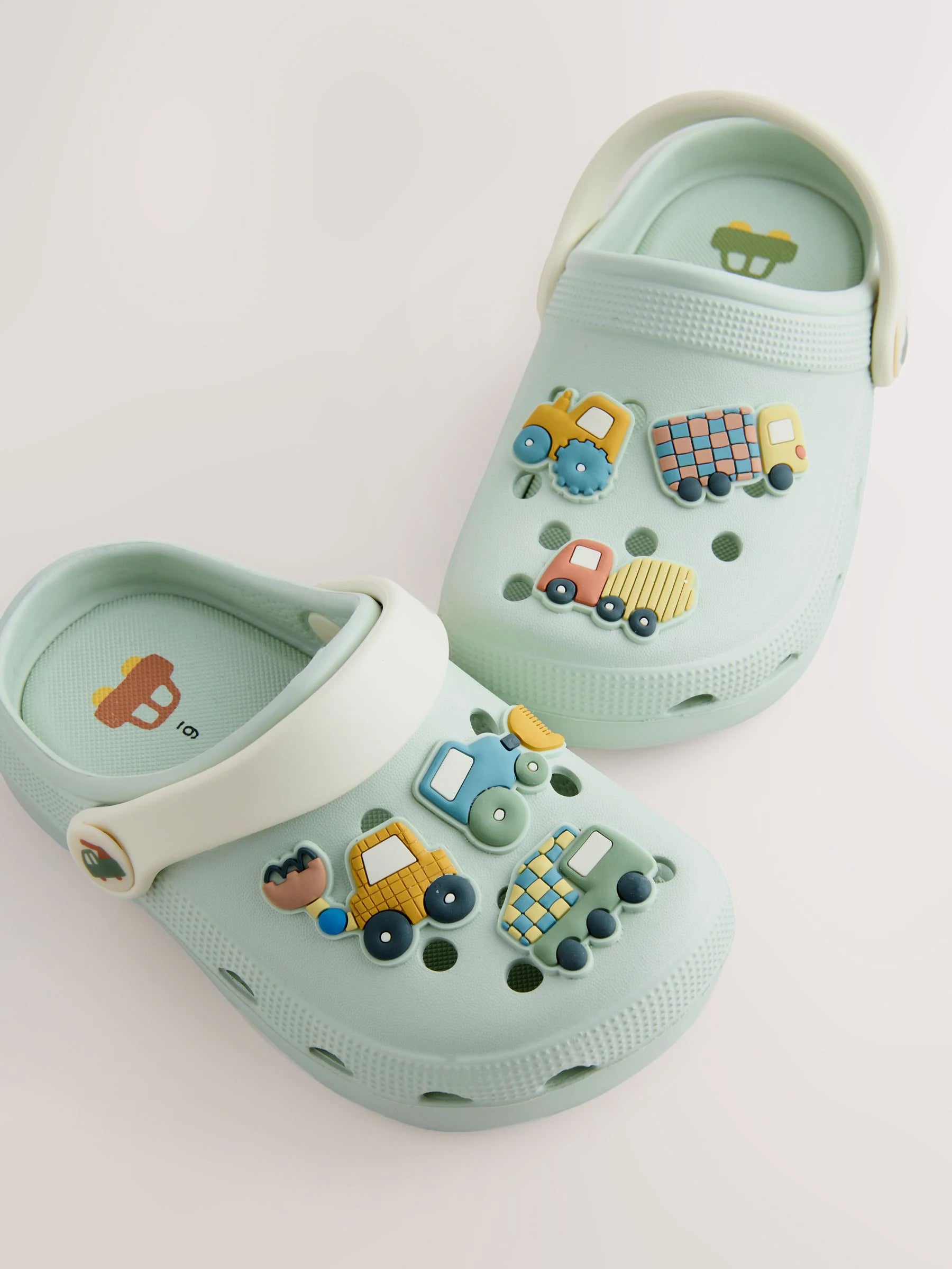 Sage Green Transport Standard Fit (F) Comfort Clogs