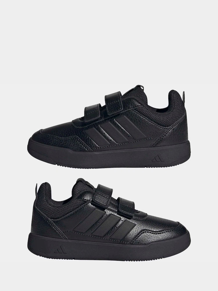 adidas Black Hook and Loop Tensaur Sport 3.0 Junior Trainers