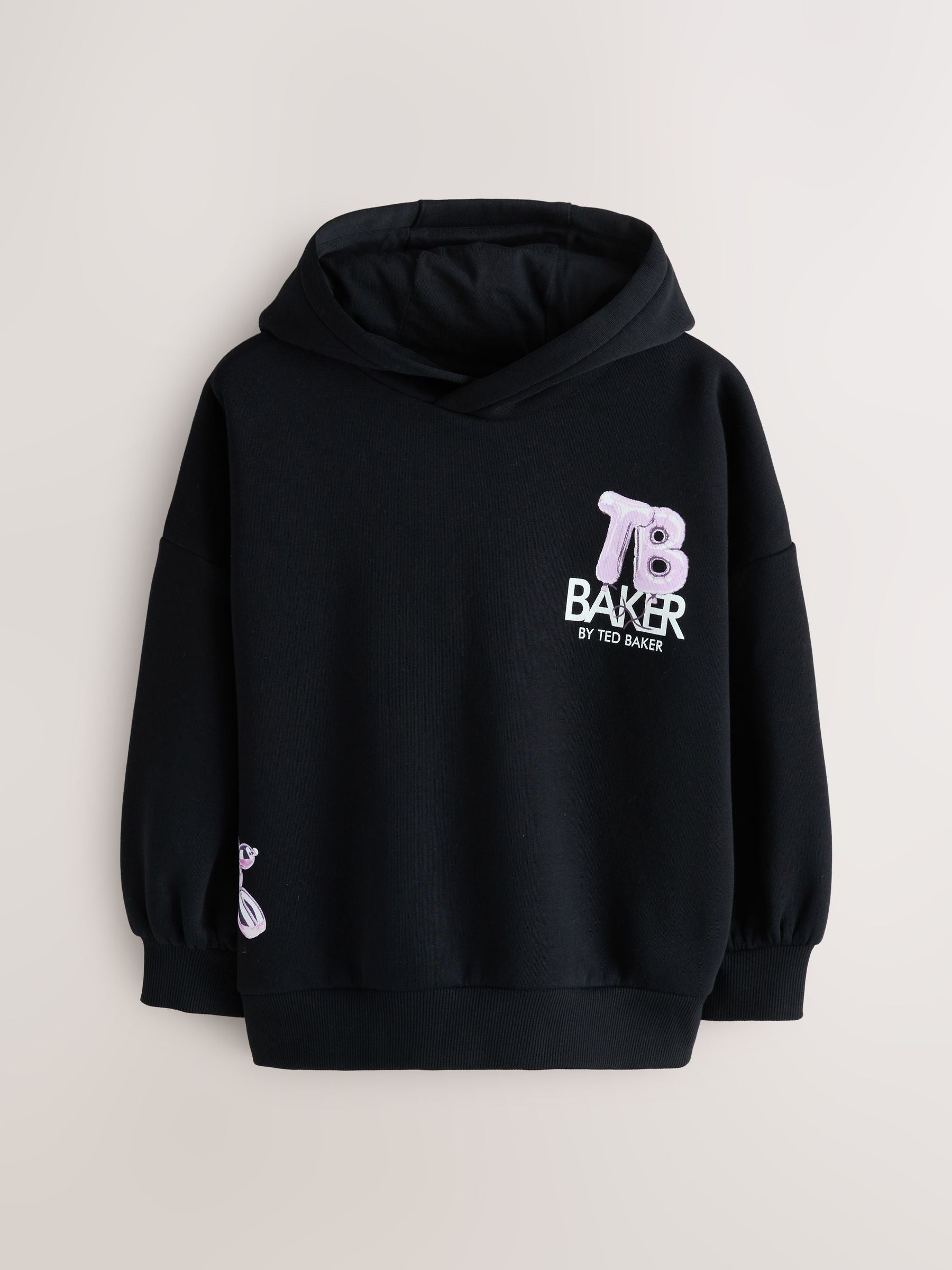 Baker by Ted Baker Oversized Back Print Hoodie