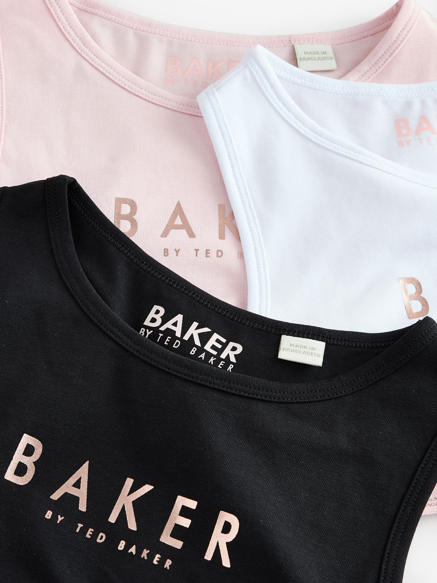 Baker by Ted Baker Crop Tops 3 Pack