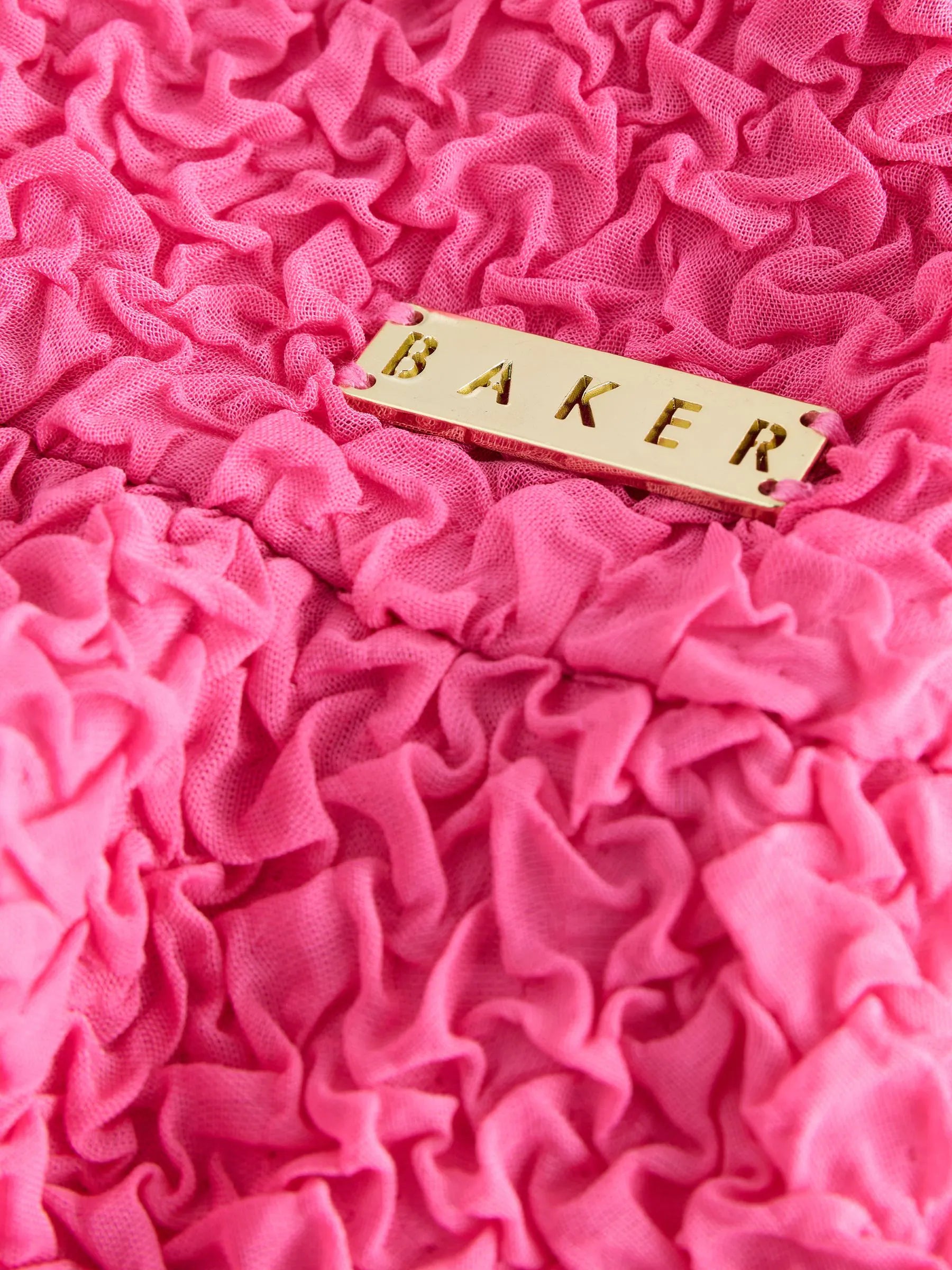 Baker by Ted Baker 2 Piece Textured Bardot Top & Skirt Set