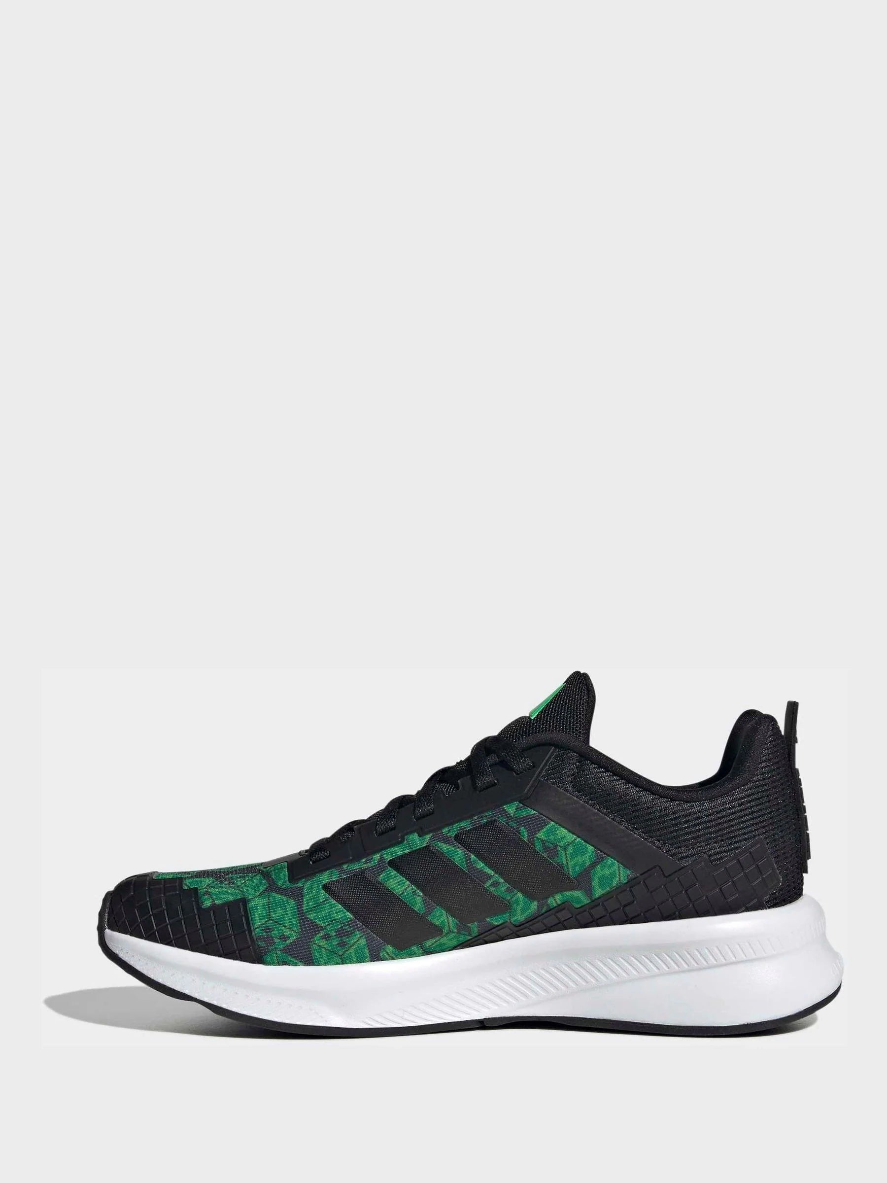 adidas Black Minecraft Fortarun 4.0 Junior Trainers