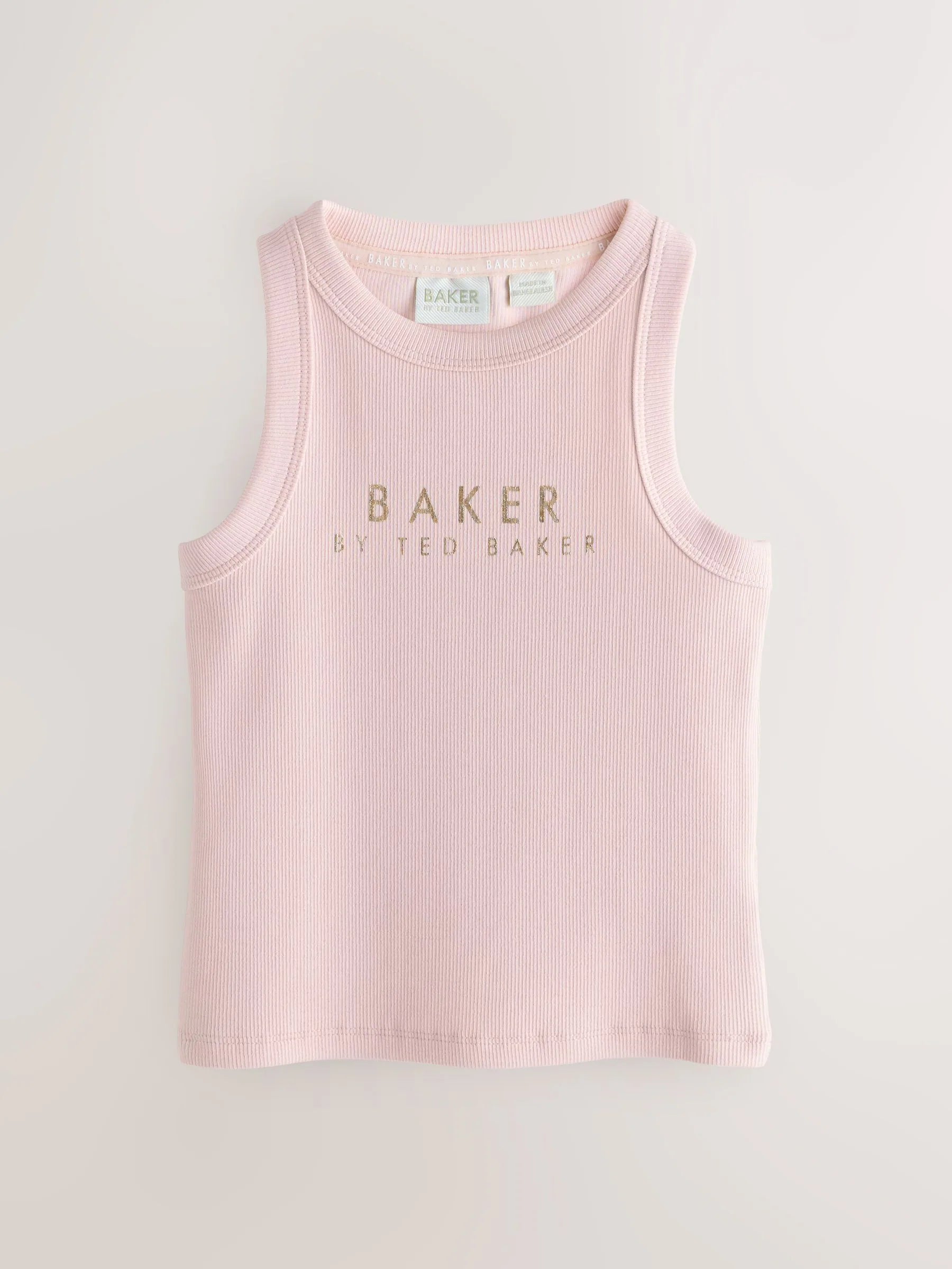 Baker by Ted Baker 3 Pack Ribbed Racer Vests
