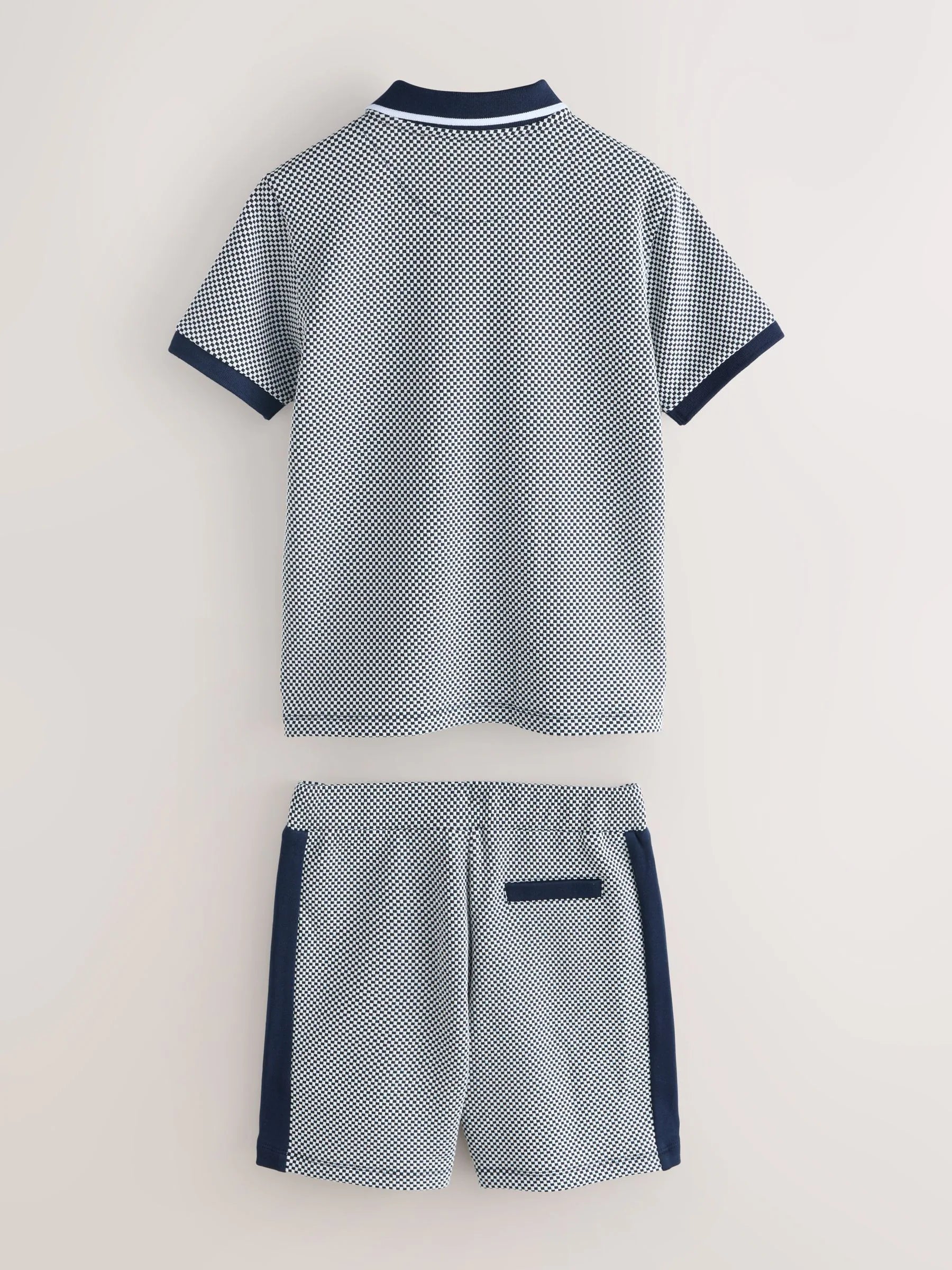 Baker by Ted Baker Textured Polo Shirt and Shorts Set