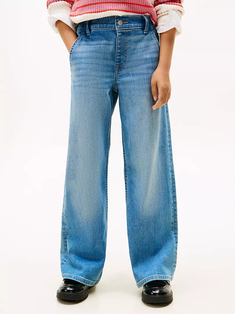Wide Leg Utility Jean Sz 12-14