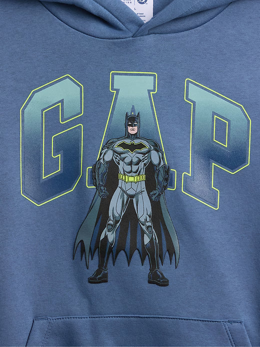 GapKids × DC™ Batman Relaxed Logo Hoodie