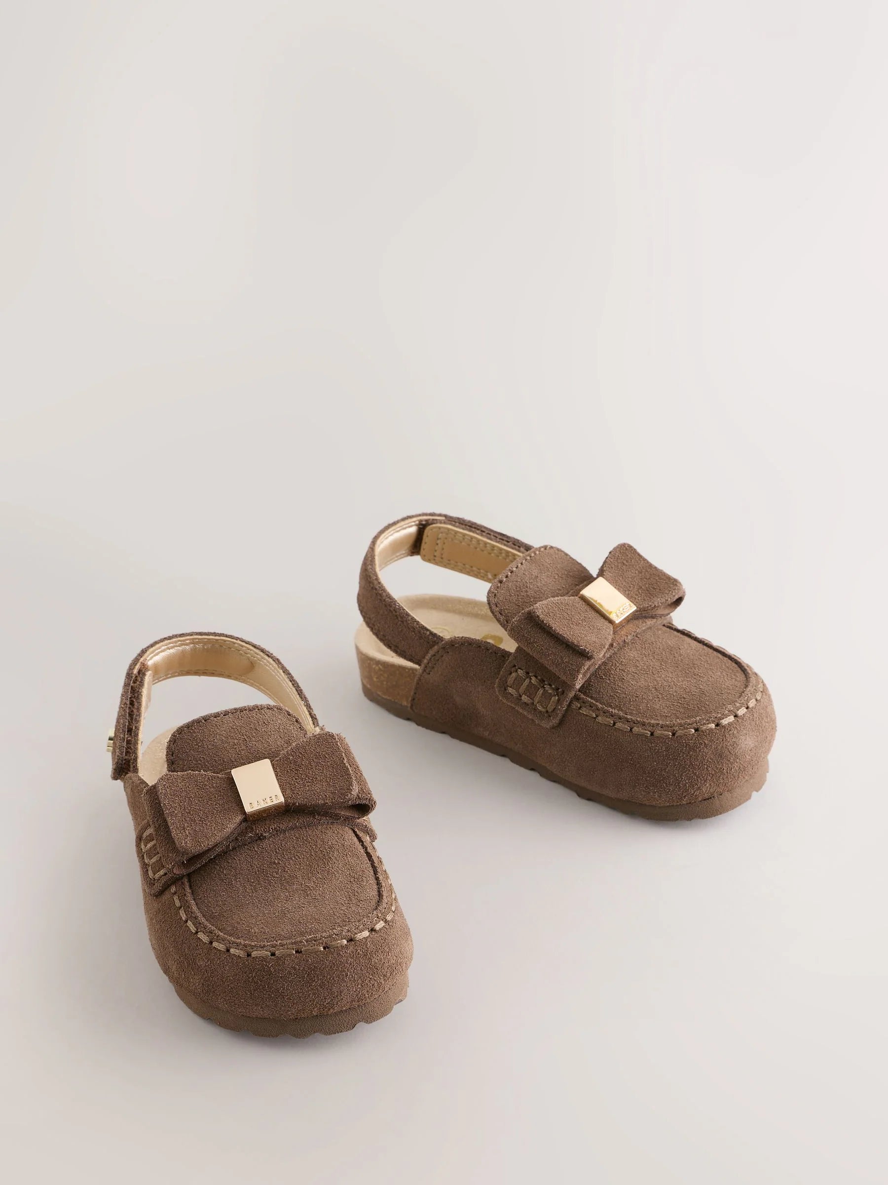Baker by Ted Baker Bow Mocassin Mule Clog Sandals