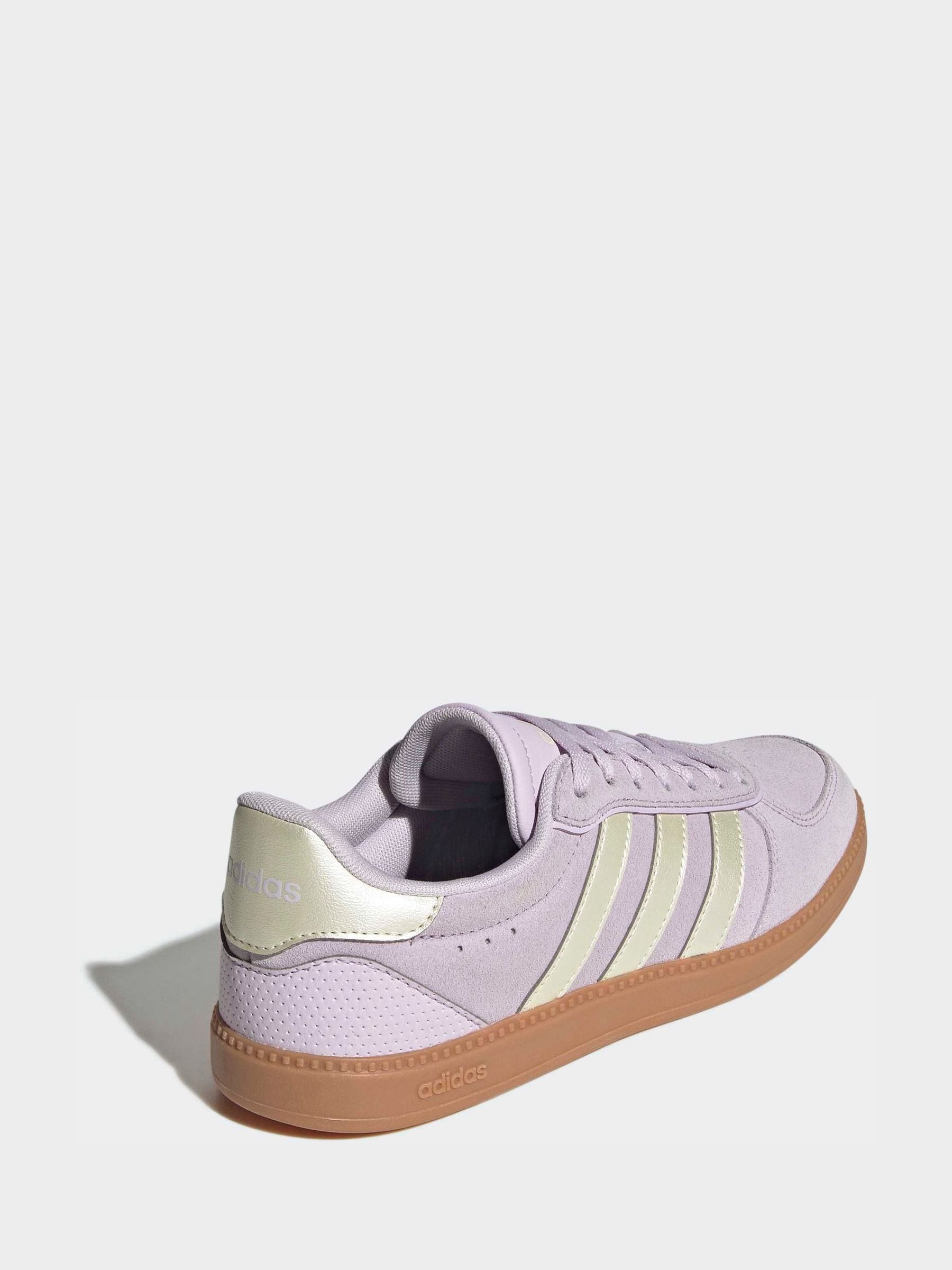 adidas Purple Breaknet Sleek Trainers