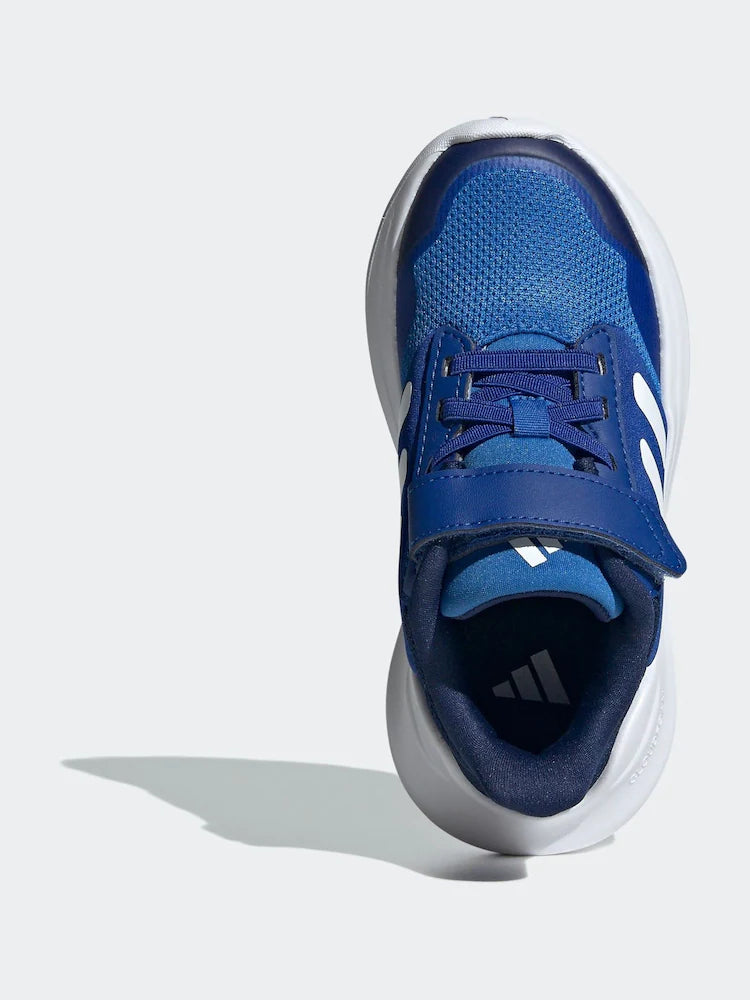 adidas Blue Tensaur Run 2.0 Hook and Loop Kids Trainers