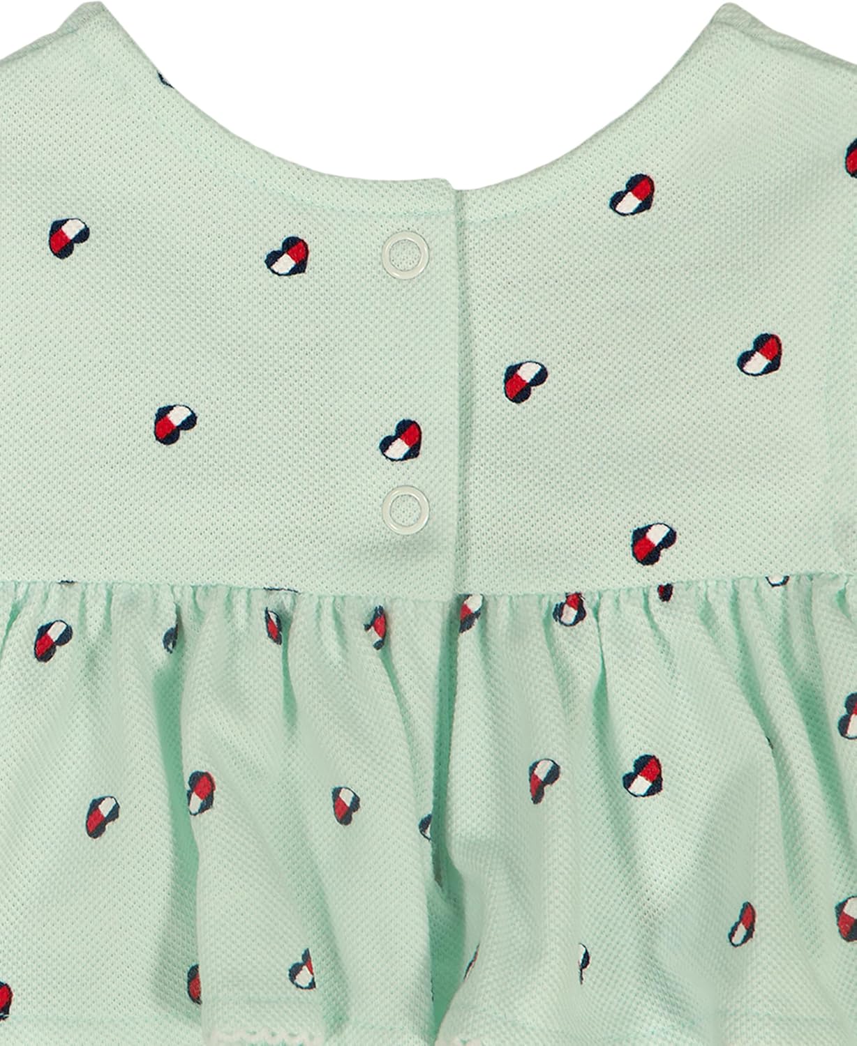 Tommy Hilfiger Baby Girls' 2-Piece Bubble Sunsuit with Headband