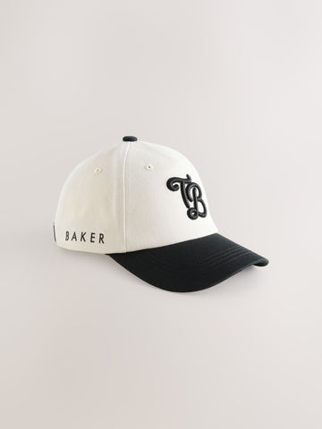 Baker by Ted Baker Logo Baseball Black cap