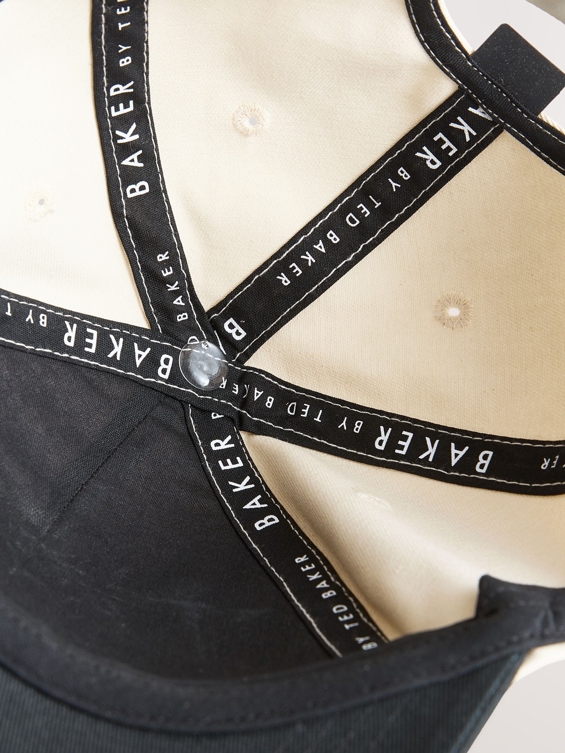 Baker by Ted Baker Logo Baseball Black cap