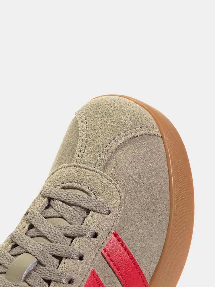 adidas Brown/Red VL Court 3.0 Trainers