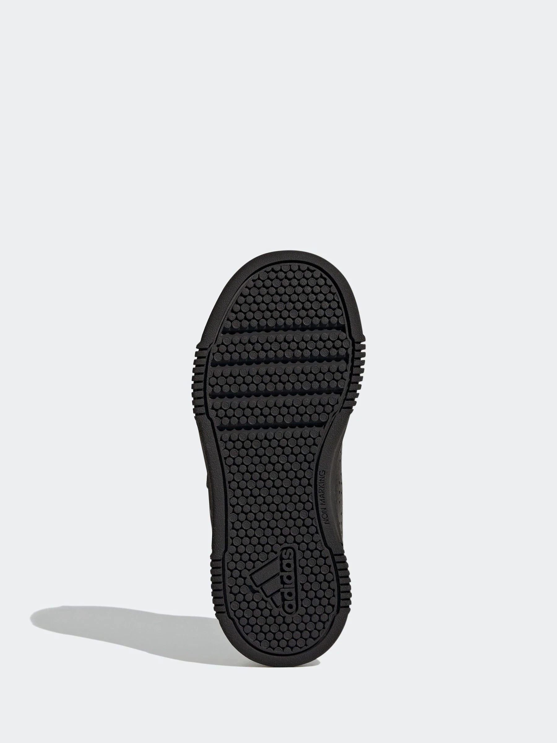 adidas Black Hook and Loop Tensaur Kids Trainers