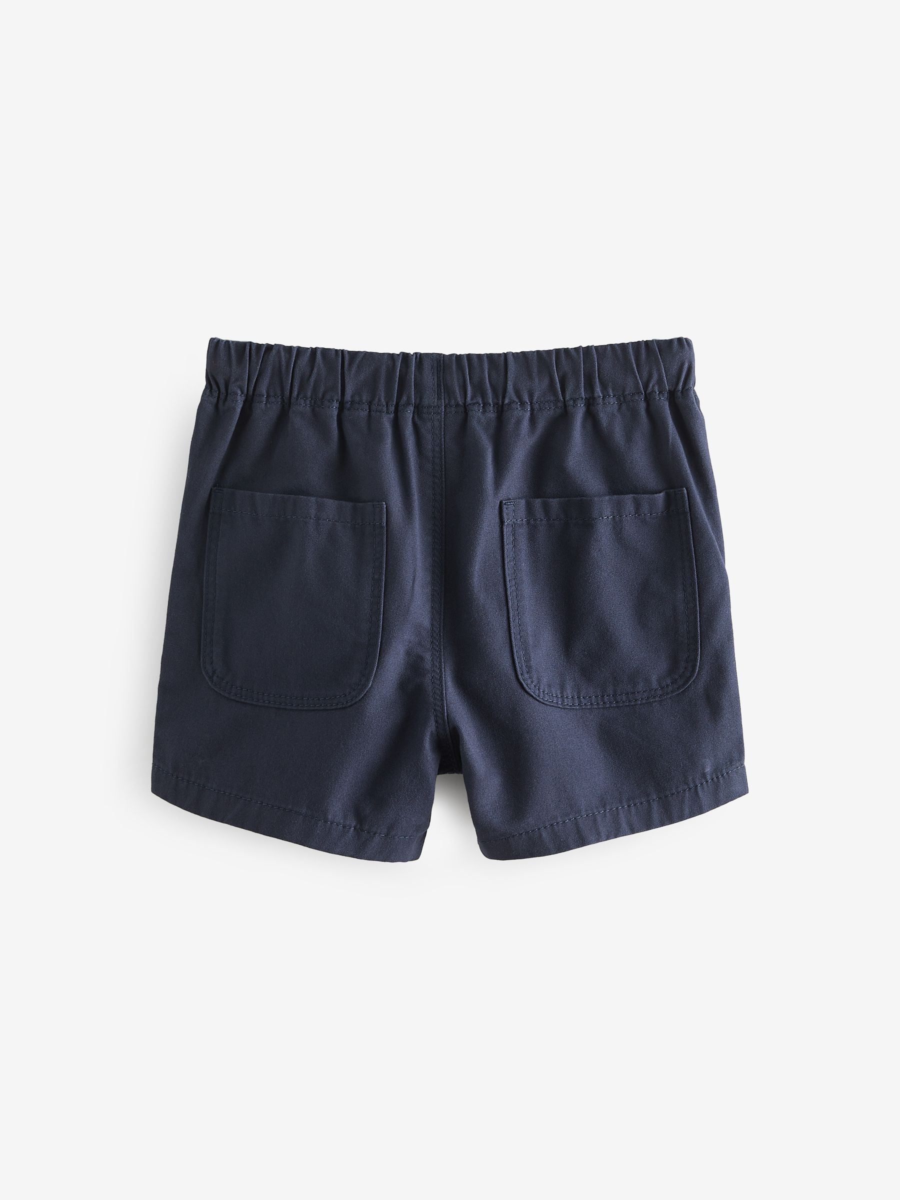 Navy Blue Pull On Shorts (3mths-7yrs)